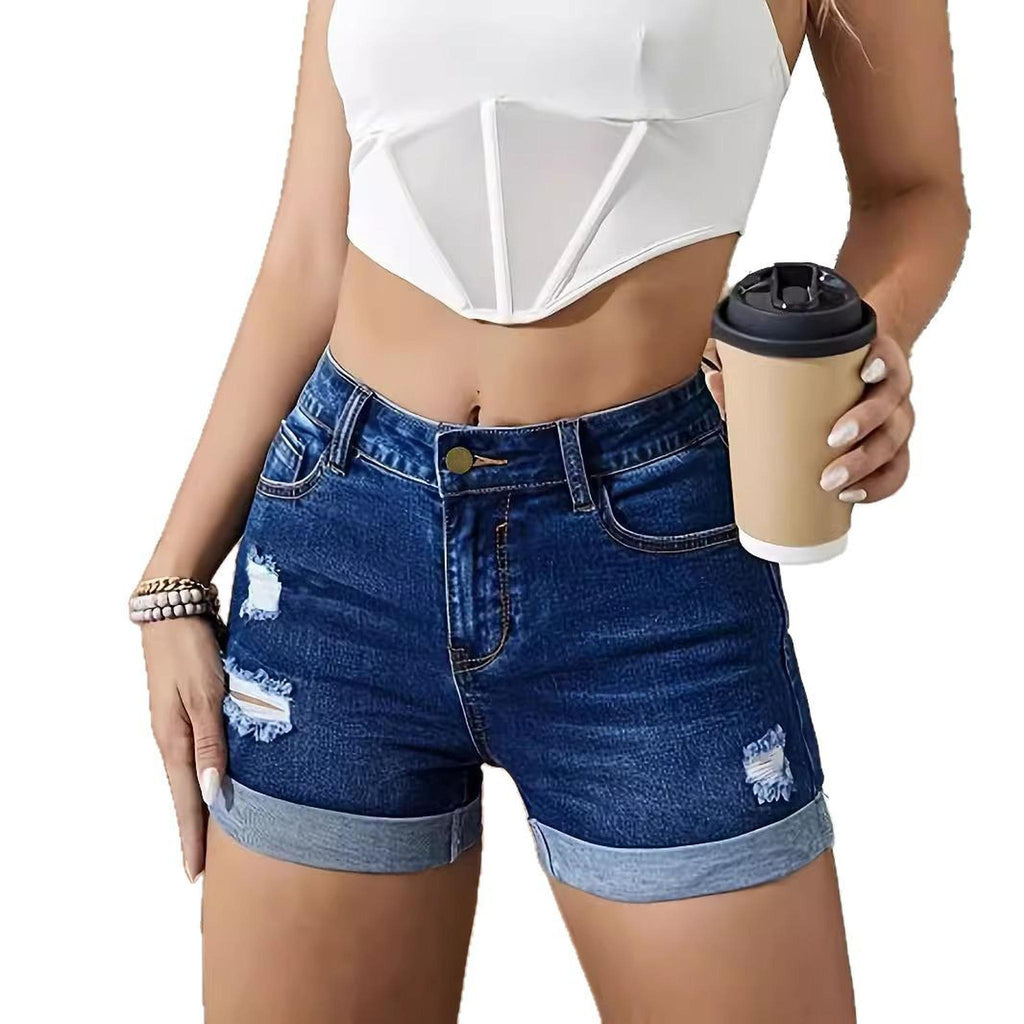 Horizon Essentials | Premium Mid-Rise Reverse-Cuff Pants