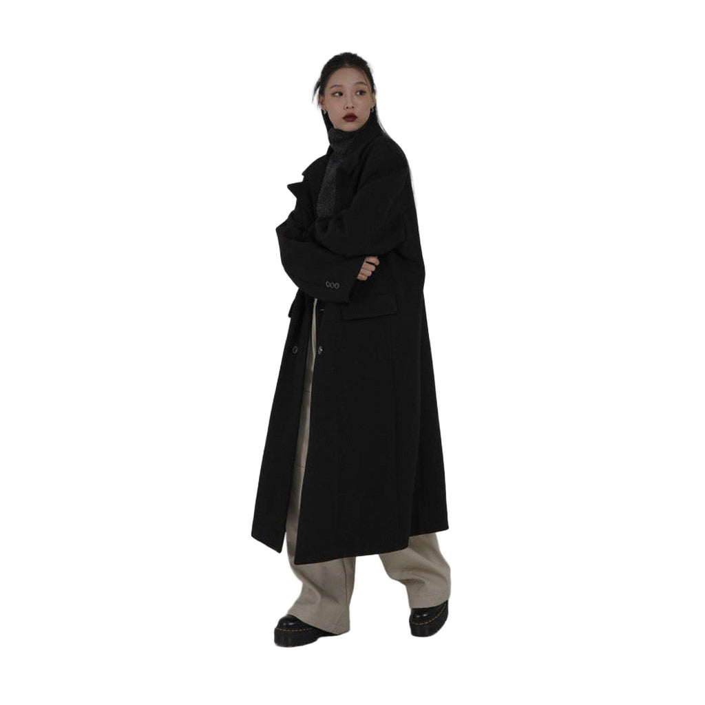 Horizon Essentials | Premium Oversized Wool Hepburn Coat