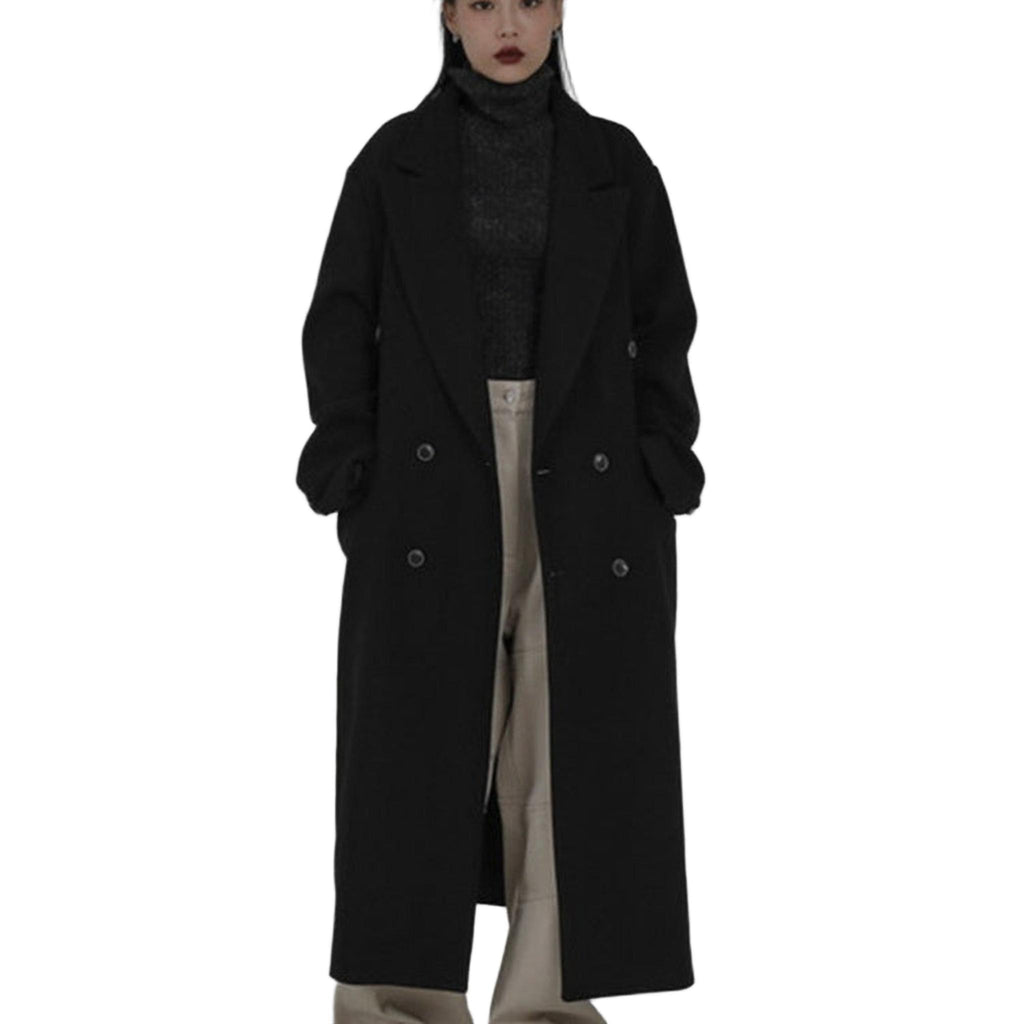 Horizon Essentials | Premium Oversized Wool Hepburn Coat