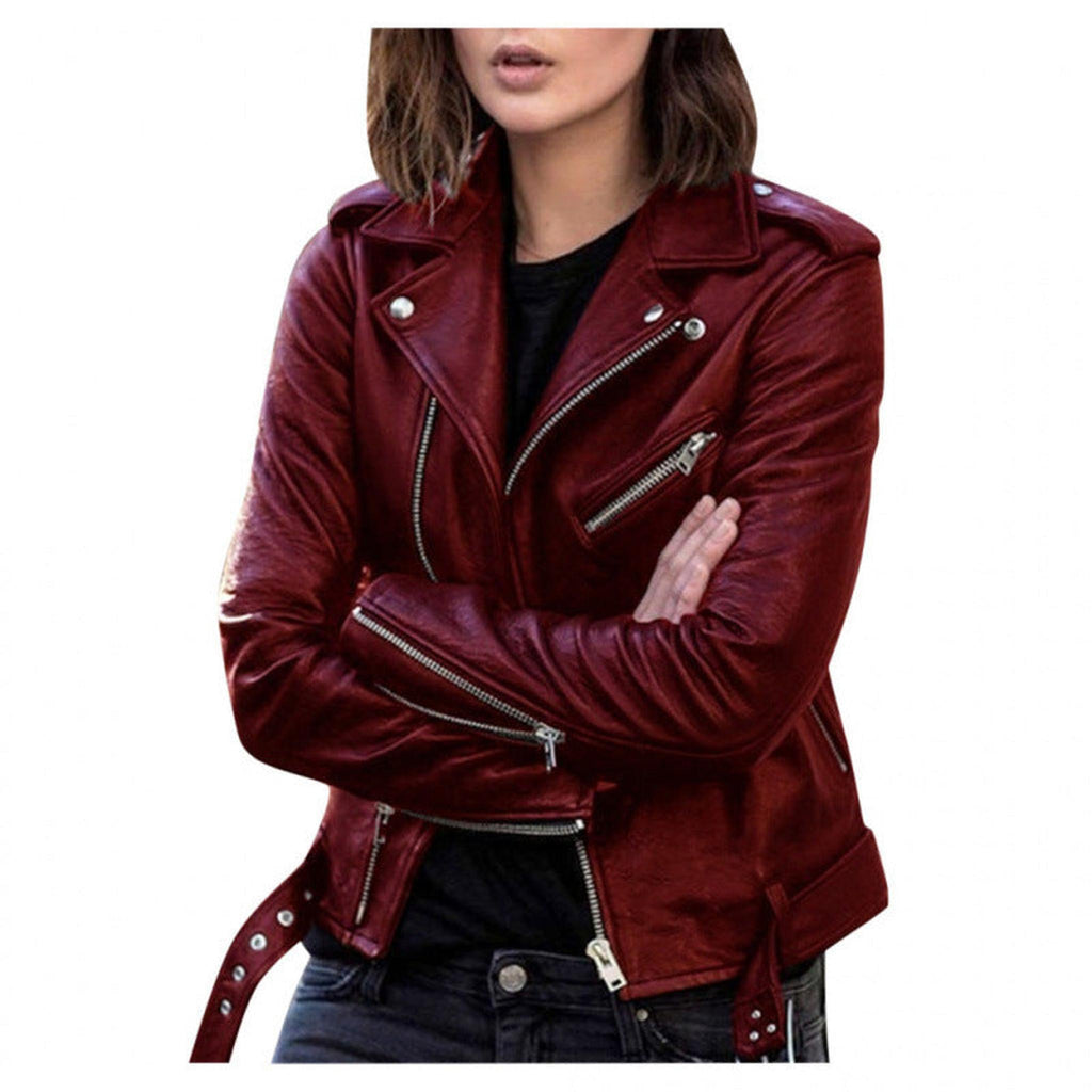 Horizon Essentials | Premium PU Leather Short Jacket
