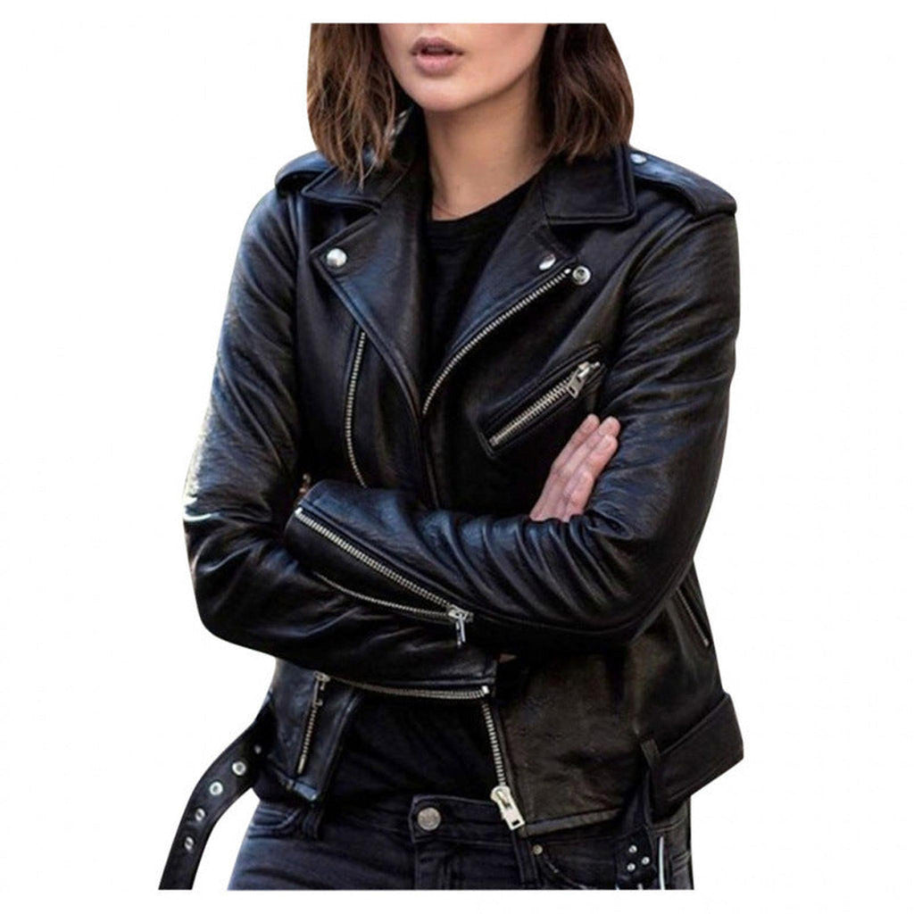 Horizon Essentials | Premium PU Leather Short Jacket