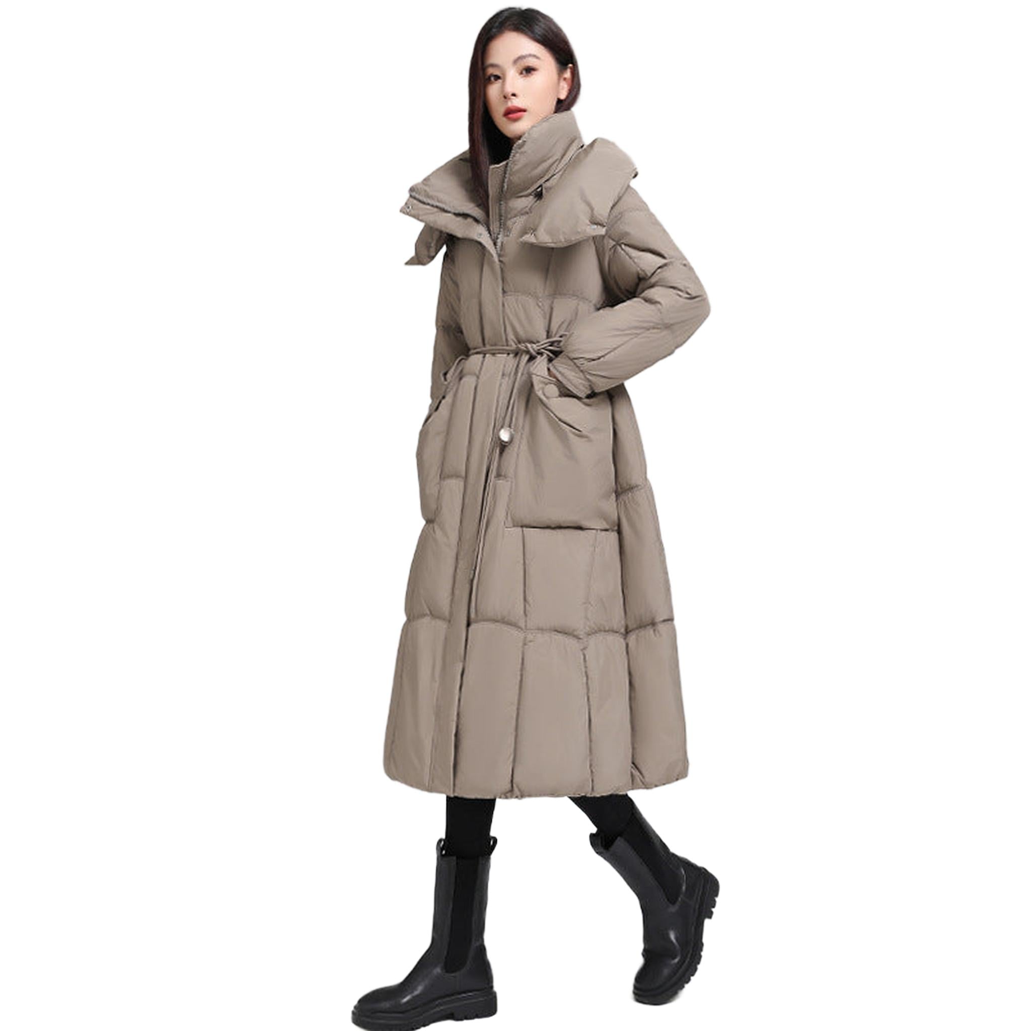 Horizon Essentials | Premium Padded Knee-Length Coat