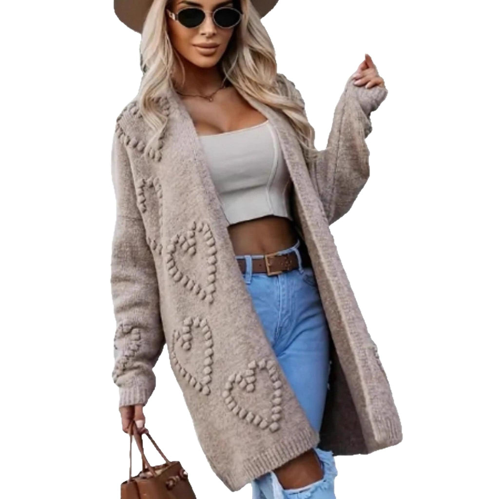 Horizon Essentials | Premium Plus-Size Mid-Length Cardigan