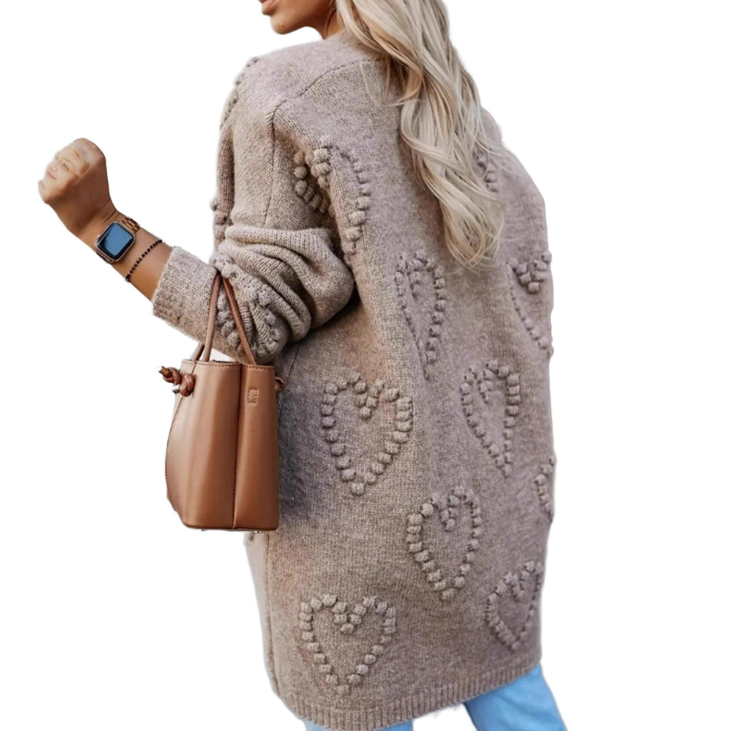 Horizon Essentials | Premium Plus-Size Mid-Length Cardigan