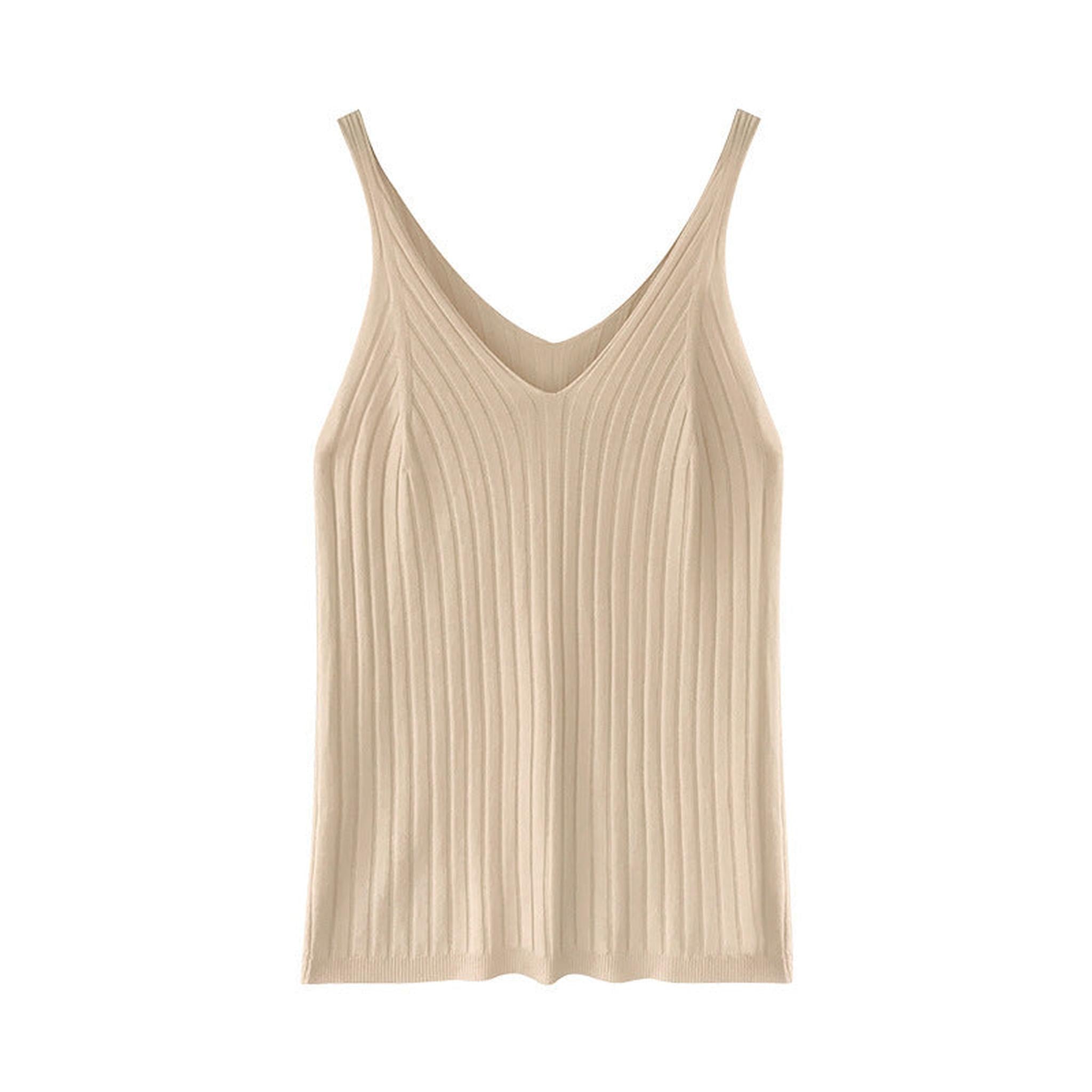 Horizon Essentials | Premium Polyester Knit Camisole Top
