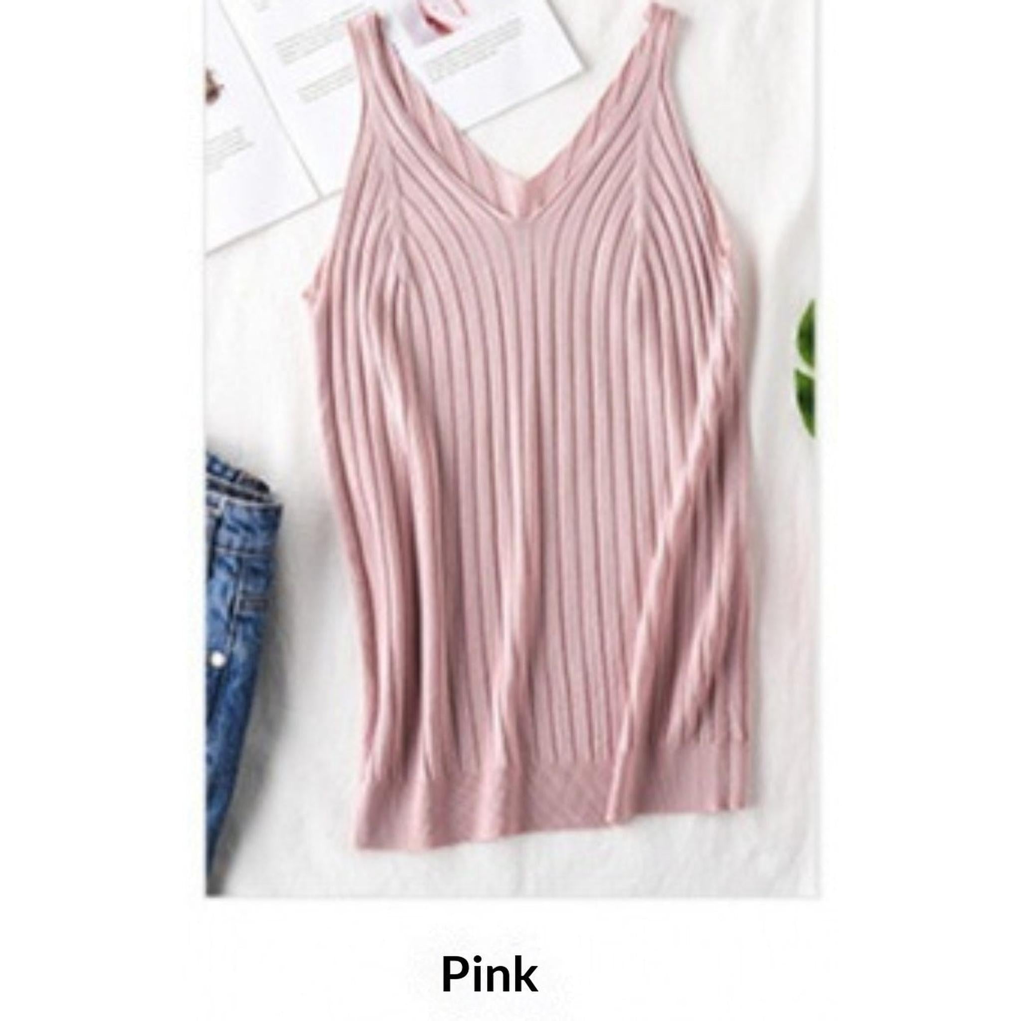 Horizon Essentials | Premium Polyester Knit Camisole Top