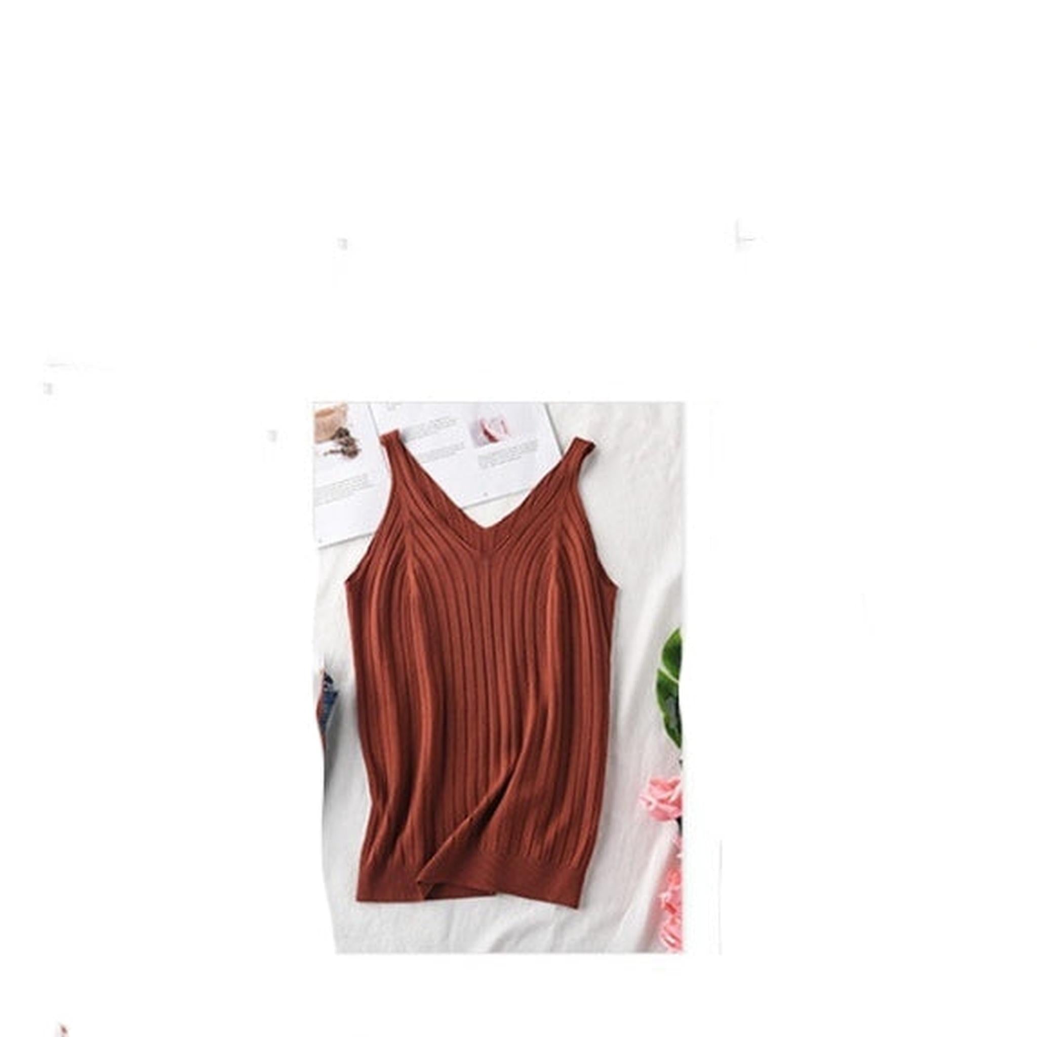 Horizon Essentials | Premium Polyester Knit Camisole Top