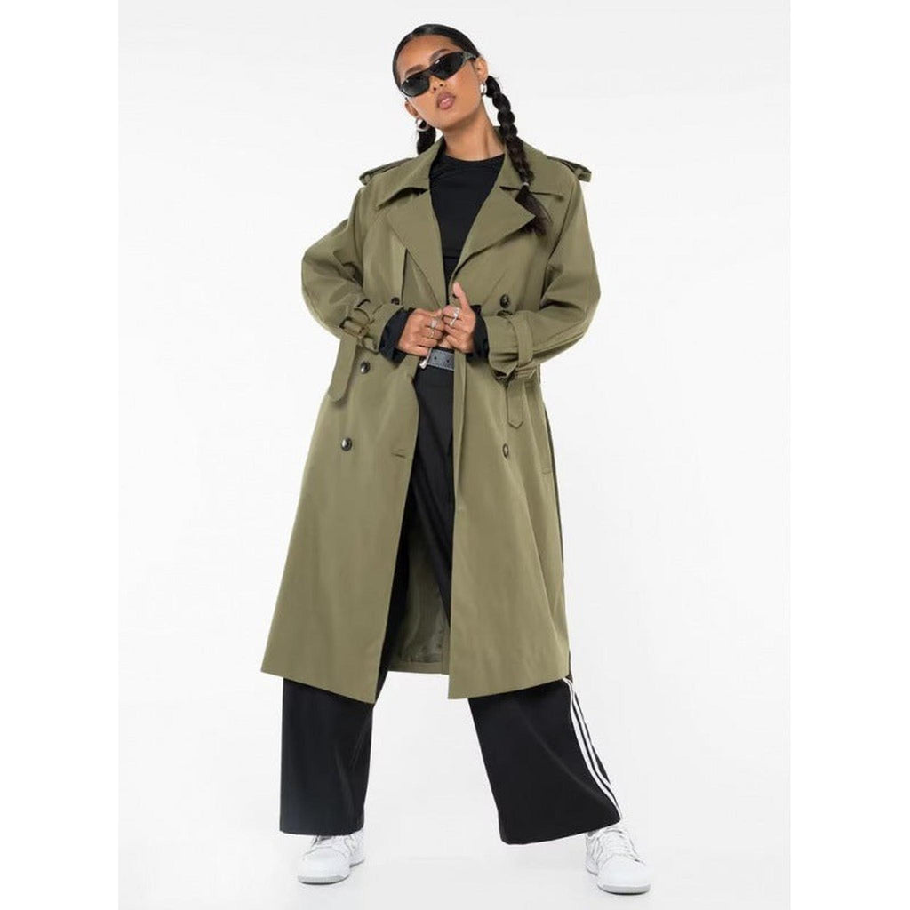 Horizon Essentials | Premium Polyester Long Sleeve Trench