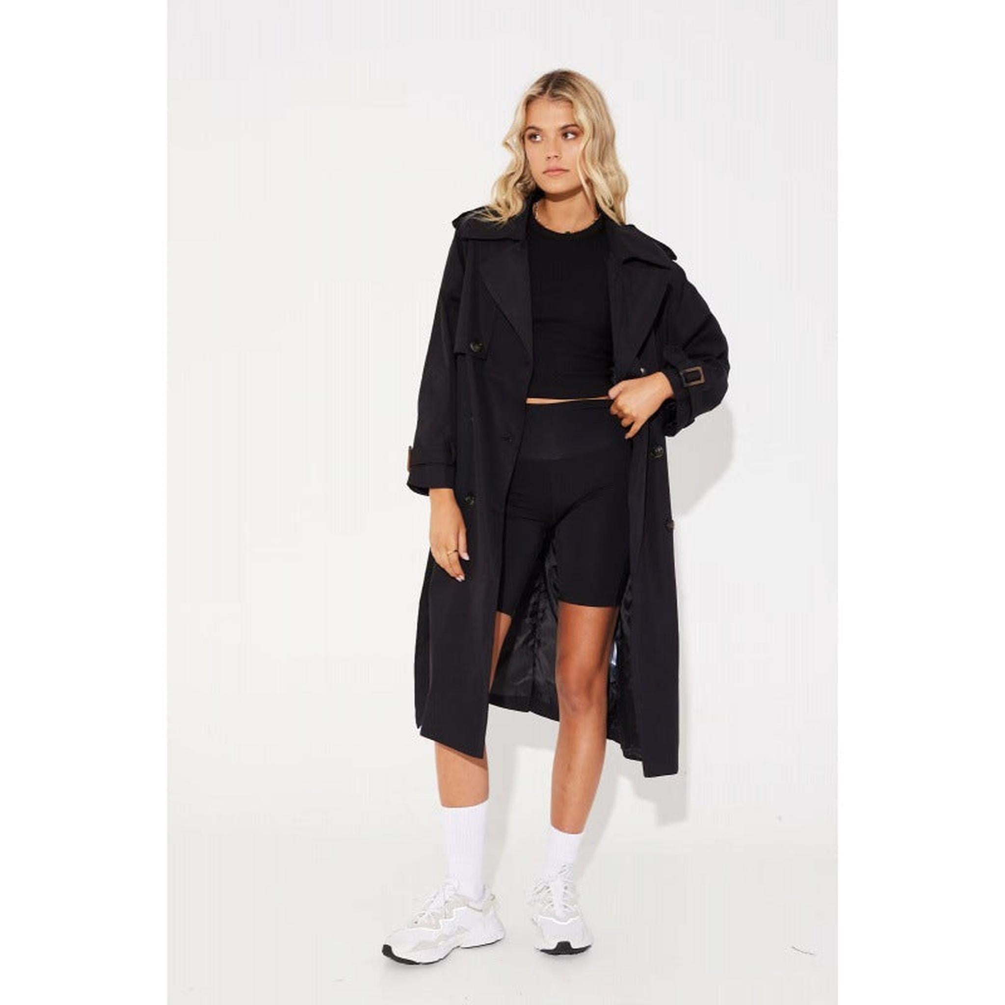Horizon Essentials | Premium Polyester Long Sleeve Trench