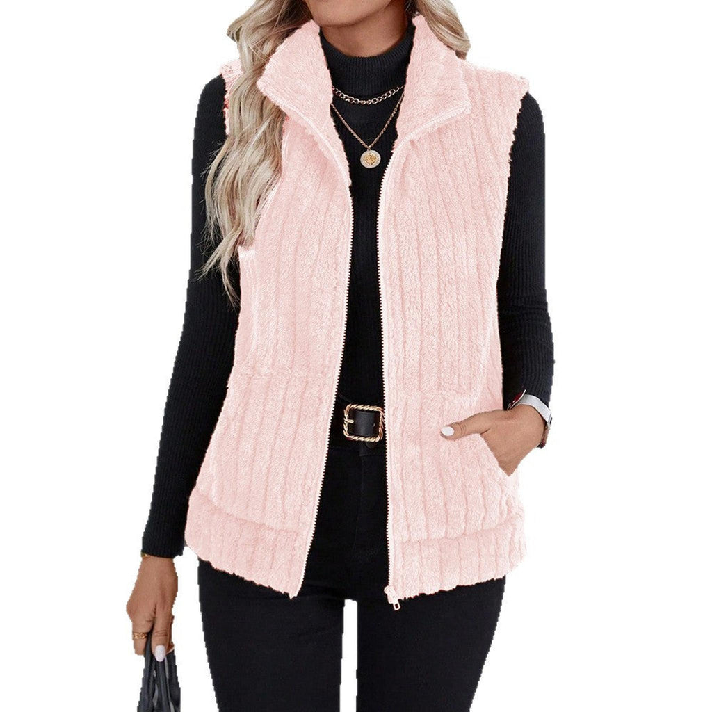 Horizon Essentials | Premium Polyester Zip Lapel Vest
