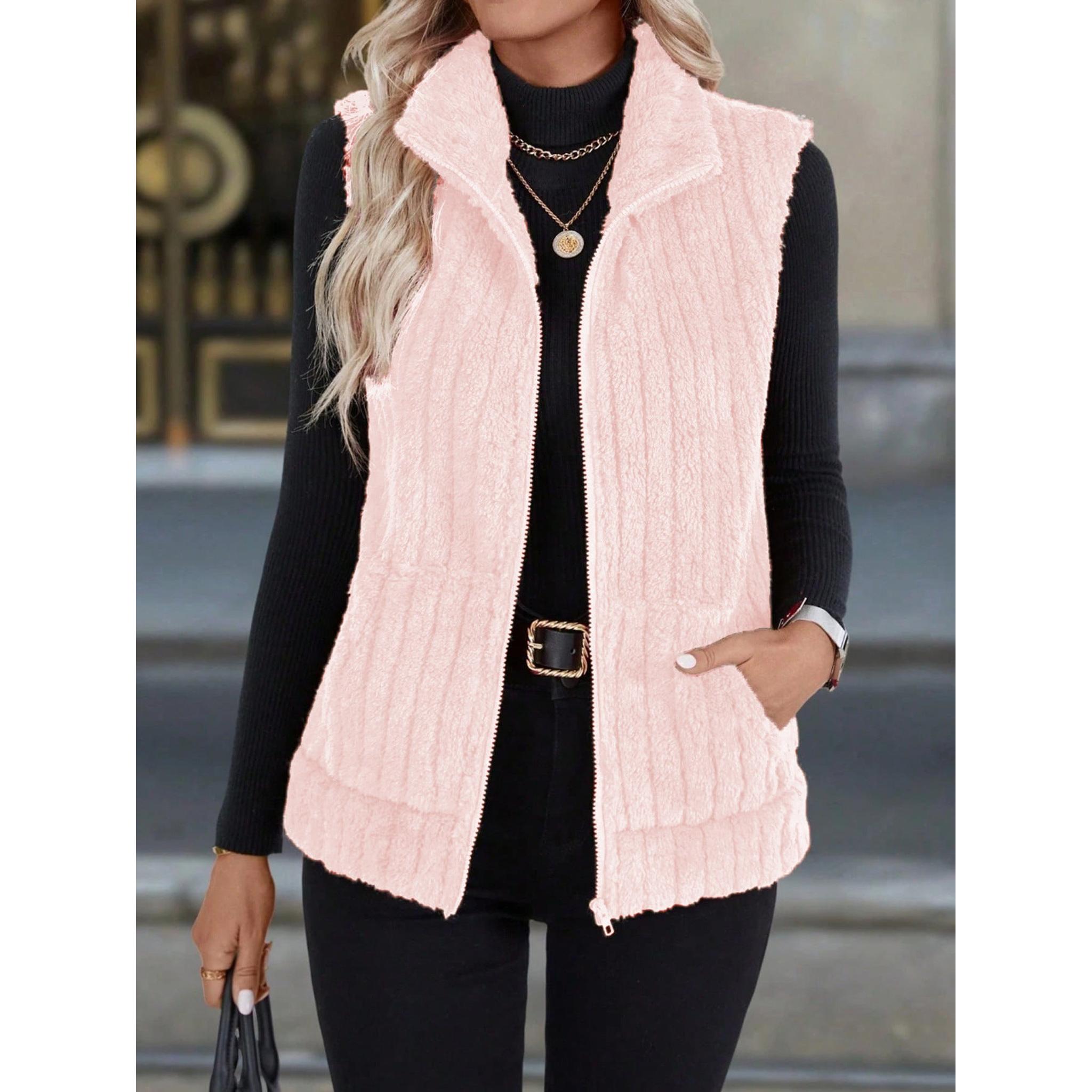 Horizon Essentials | Premium Polyester Zip Lapel Vest