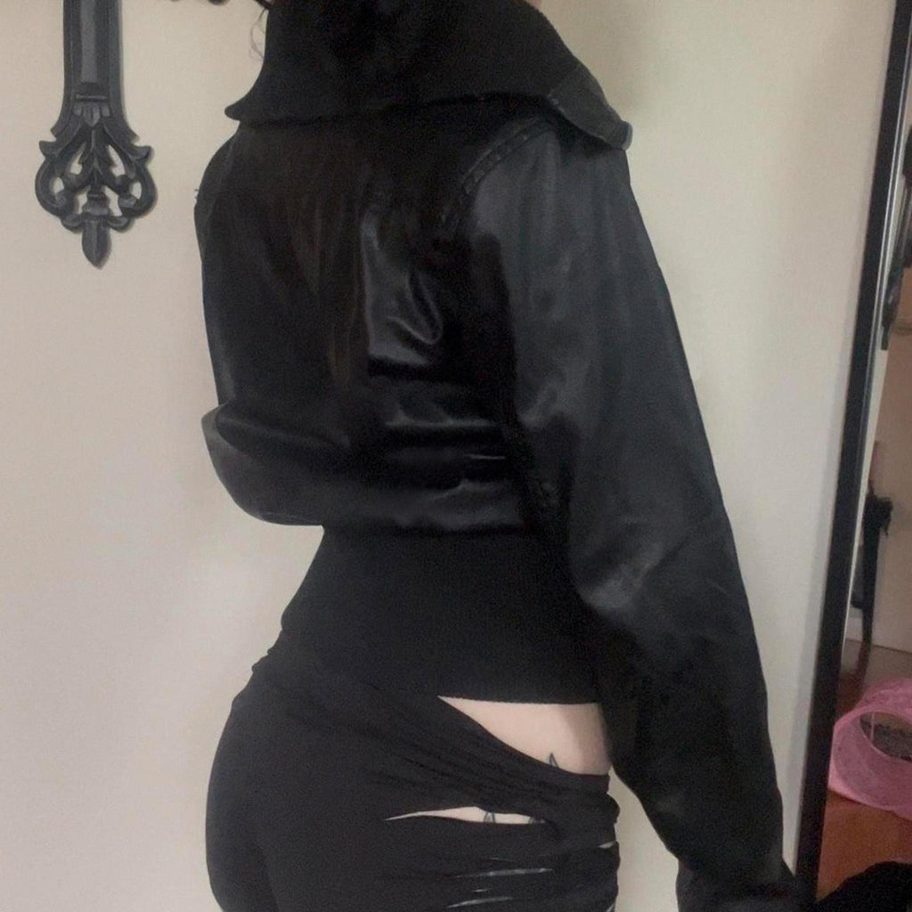 Horizon Essentials | Premium Retro Leather Workwear Jacket