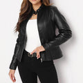 Horizon Essentials | Premium Slim-Fit Leather Jacket