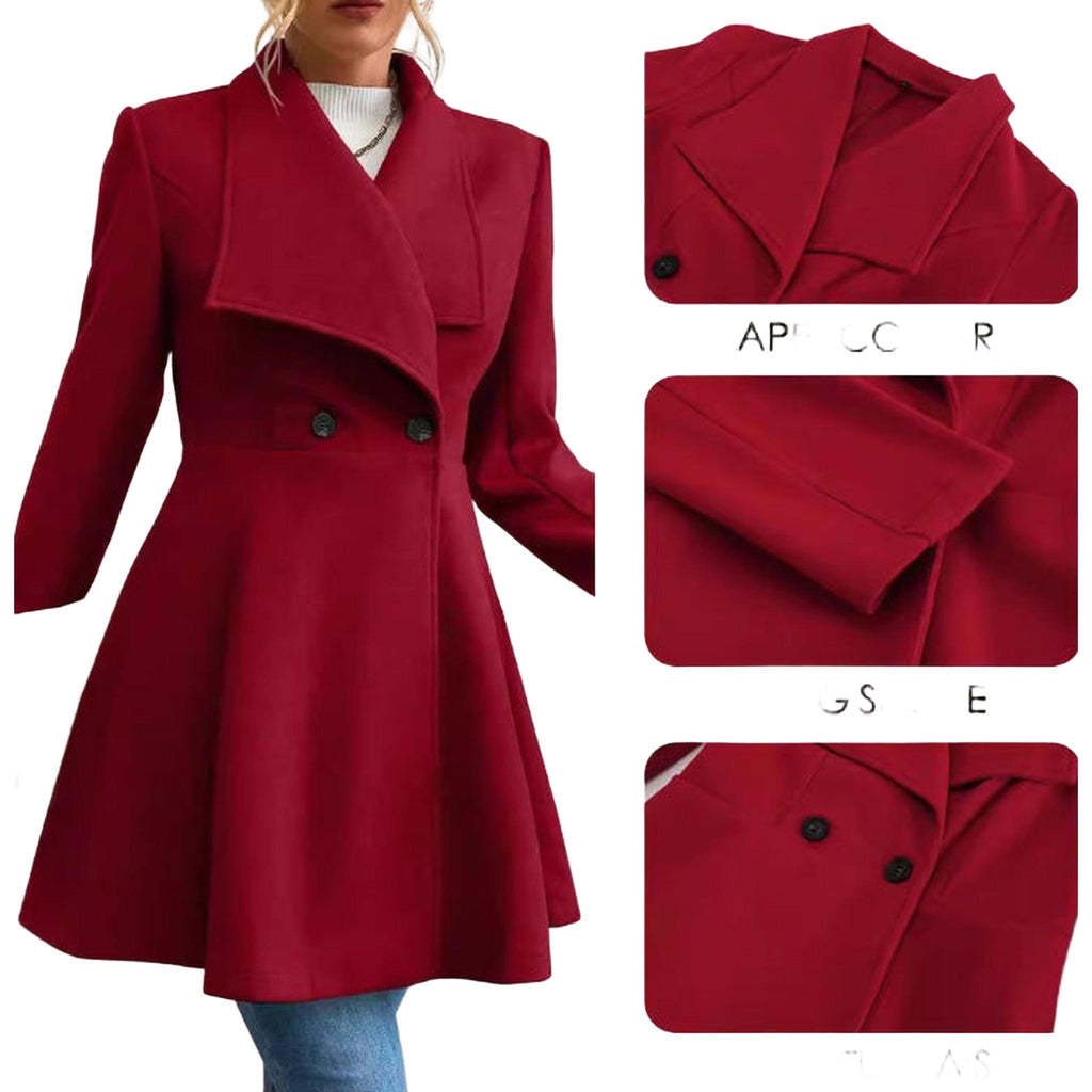 Horizon Essentials | Premium Slim-Fit Wool Blend Coat