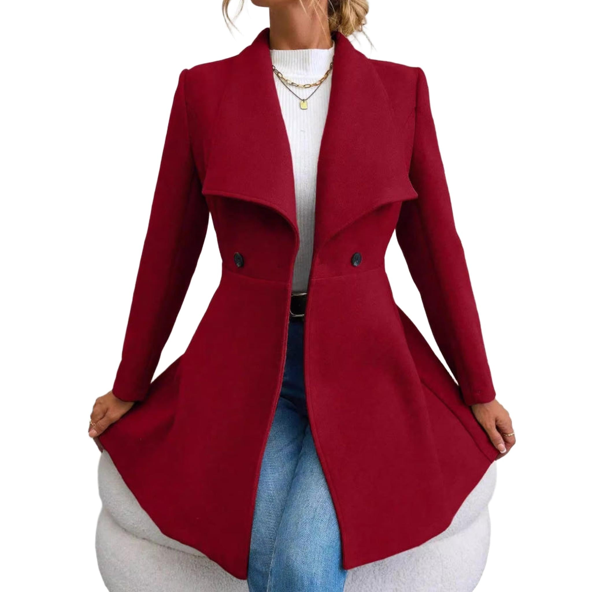 Horizon Essentials | Premium Slim-Fit Wool Blend Coat