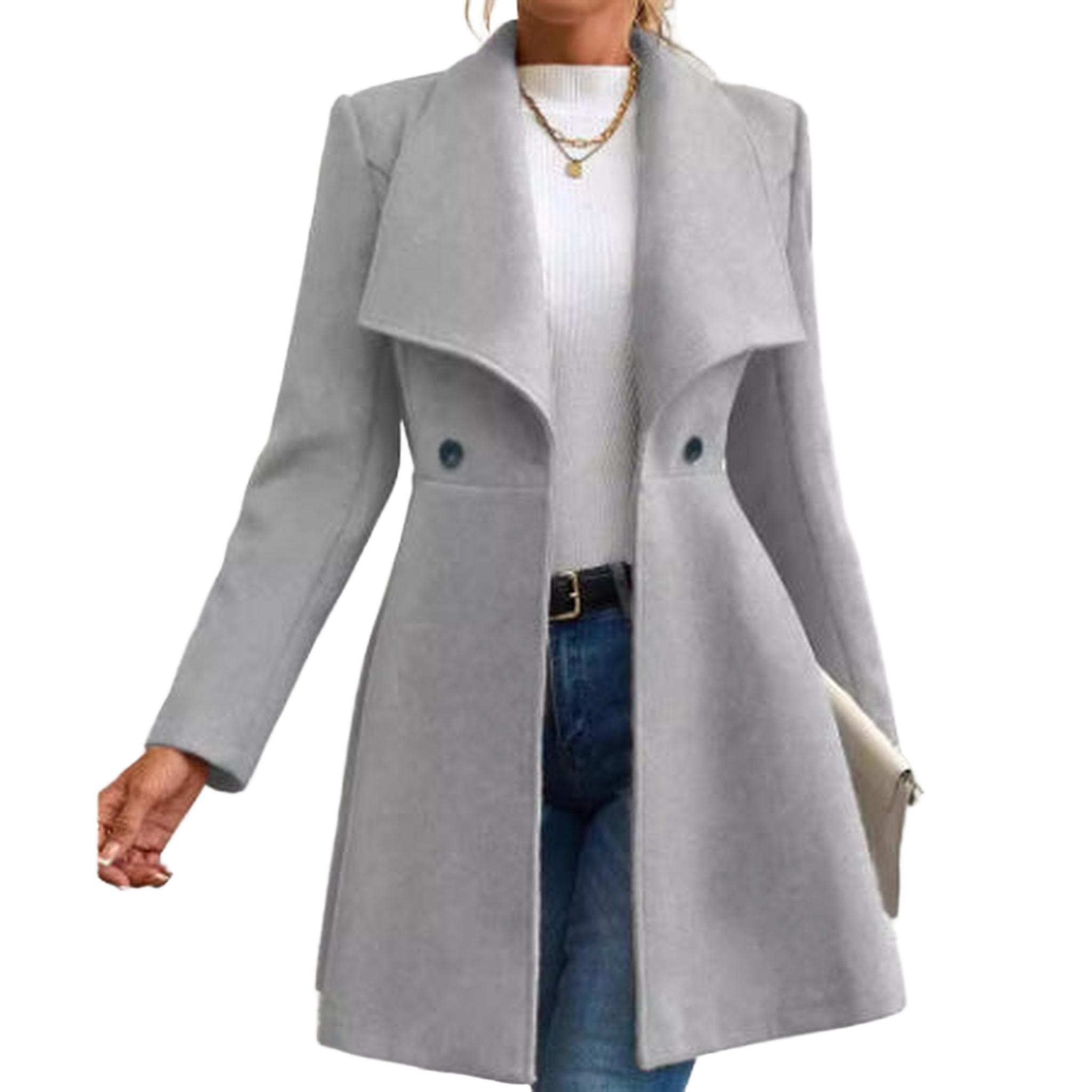 Horizon Essentials | Premium Slim-Fit Wool Blend Coat