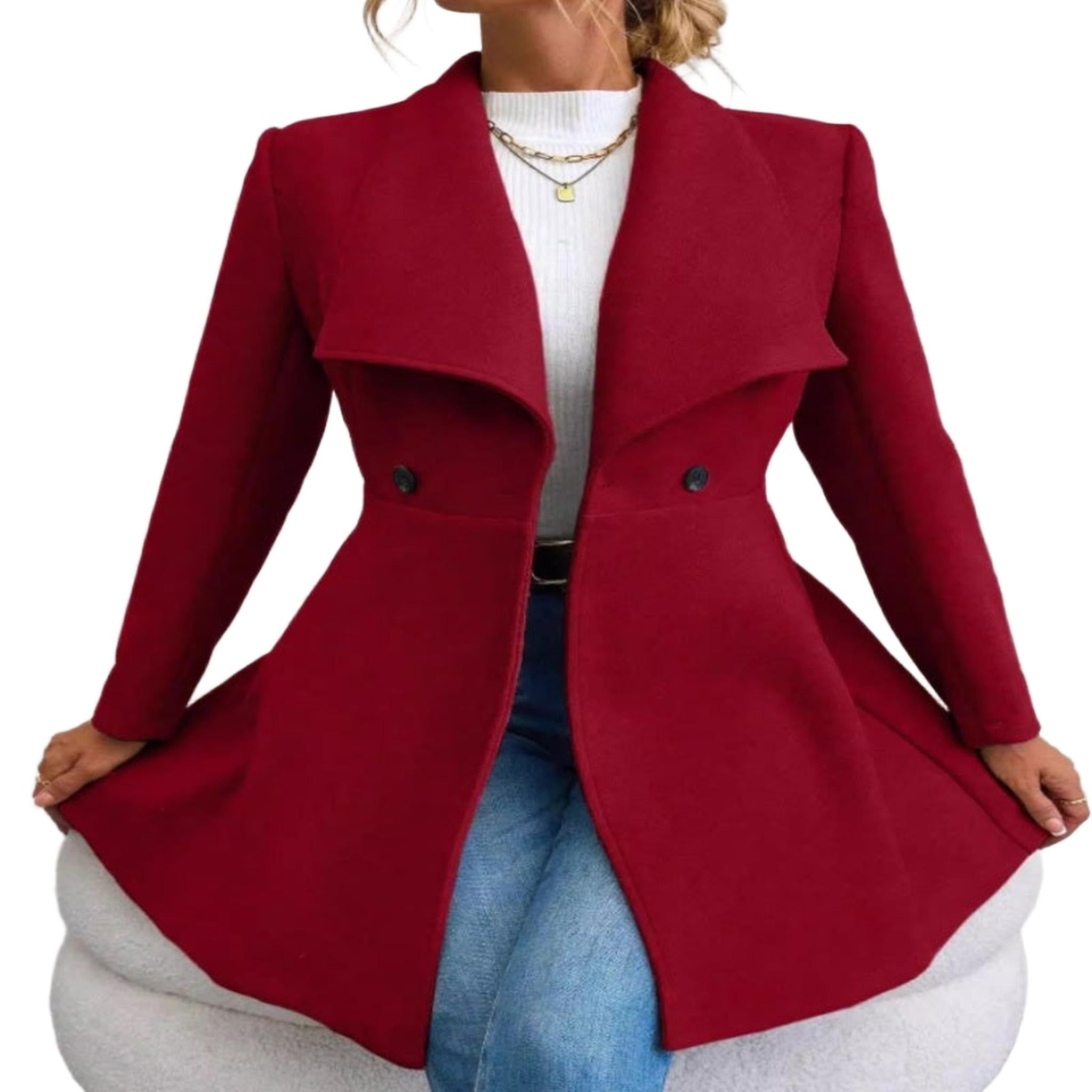 Horizon Essentials | Premium Slim-Fit Wool Blend Coat