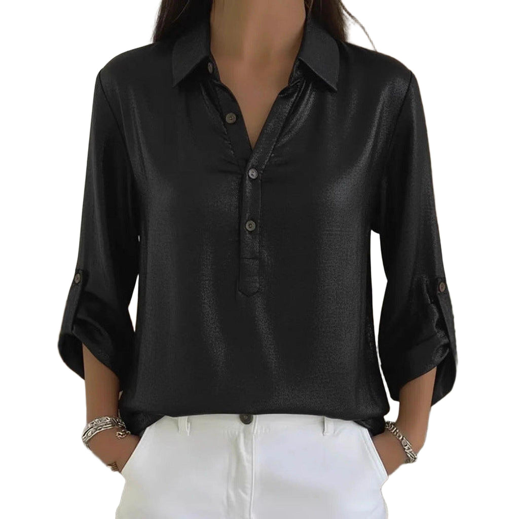 Horizon Essentials | Premium Solid Color Long Sleeve Shirt