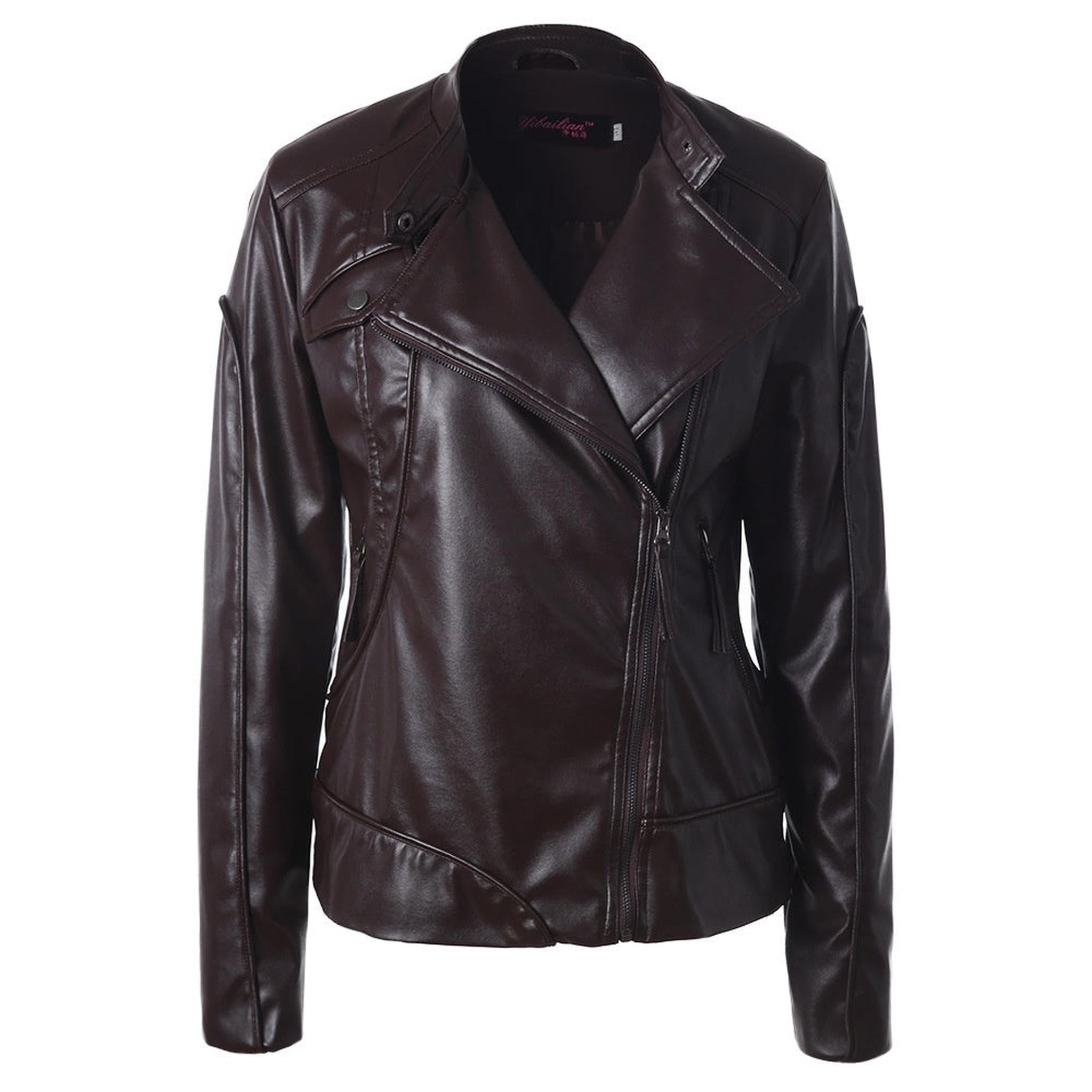 Horizon Essentials | Premium Stand Collar Motorcycle Jacket