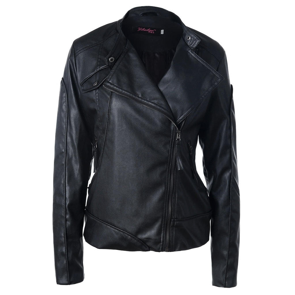 Horizon Essentials | Premium Stand Collar Motorcycle Jacket