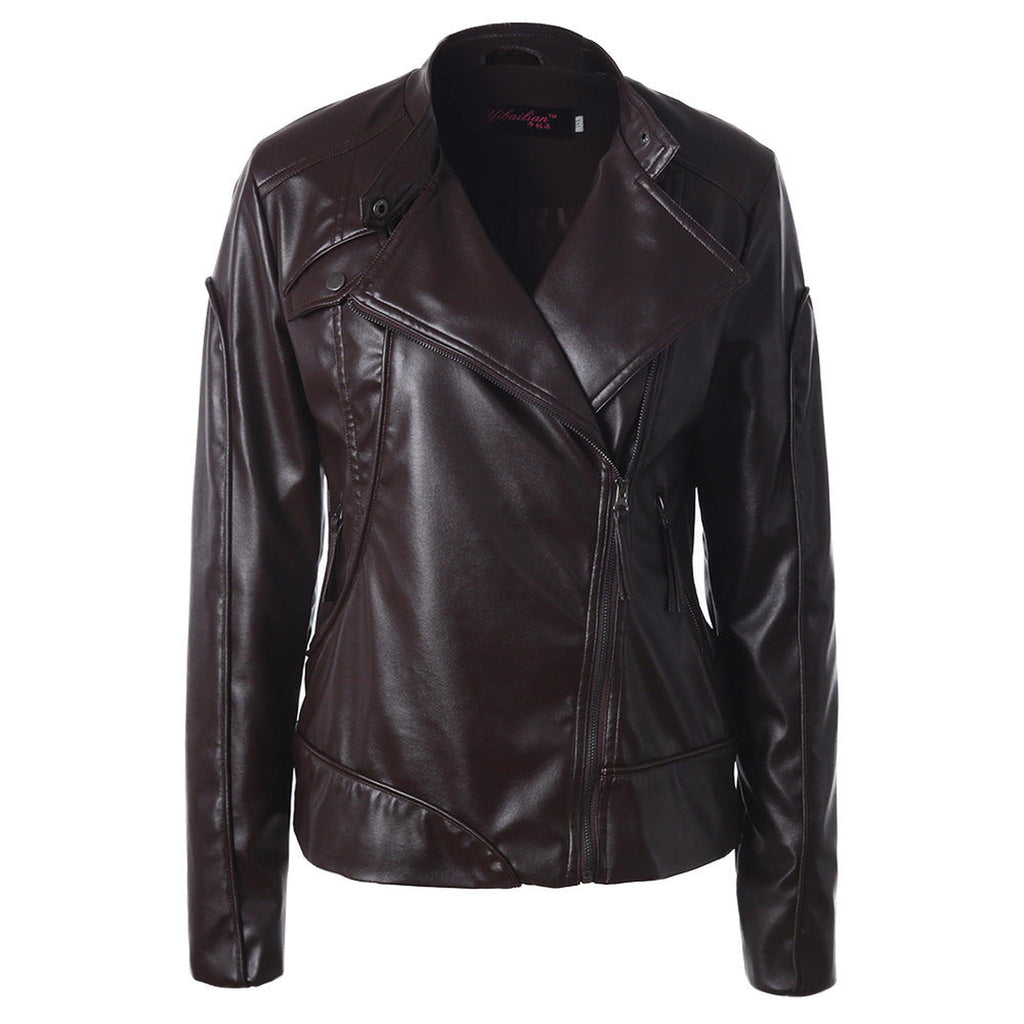 Horizon Essentials | Premium Stand Collar Motorcycle Jacket