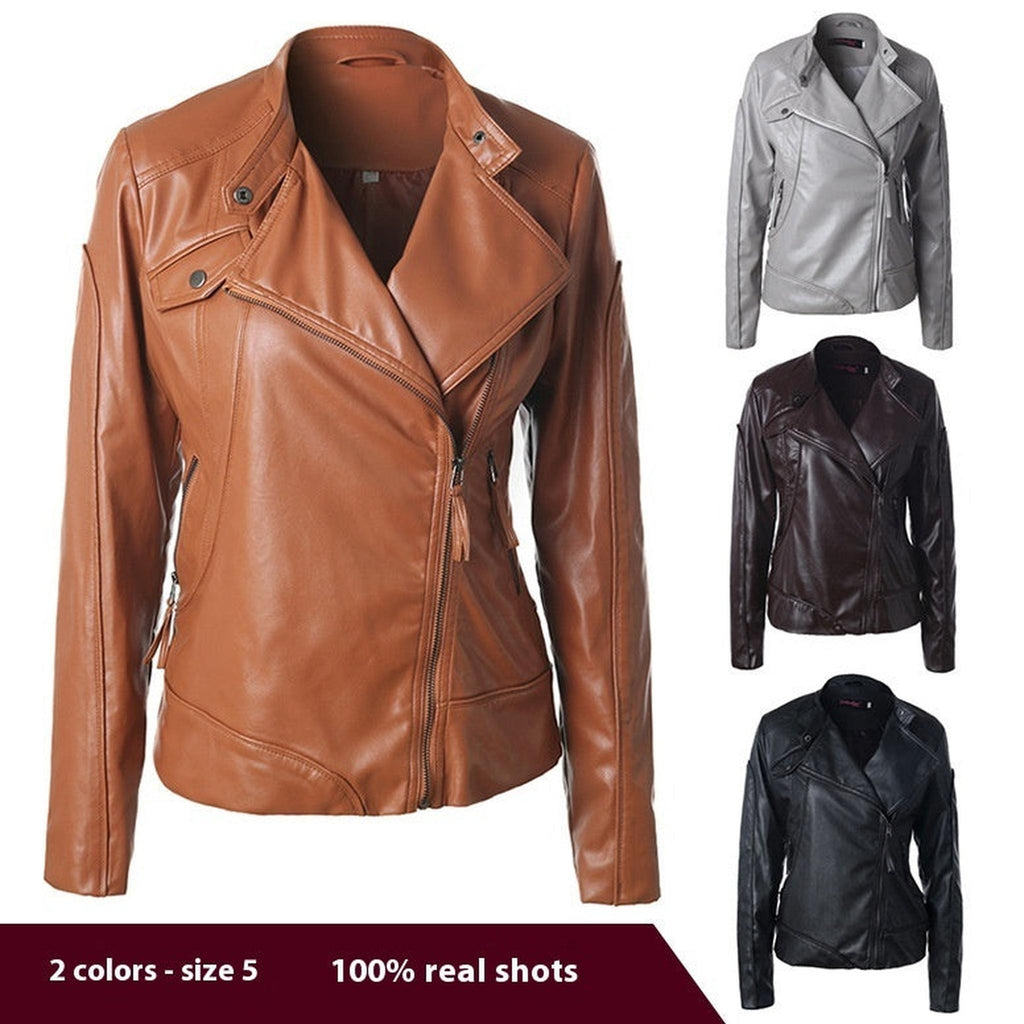 Horizon Essentials | Premium Stand Collar Motorcycle Jacket