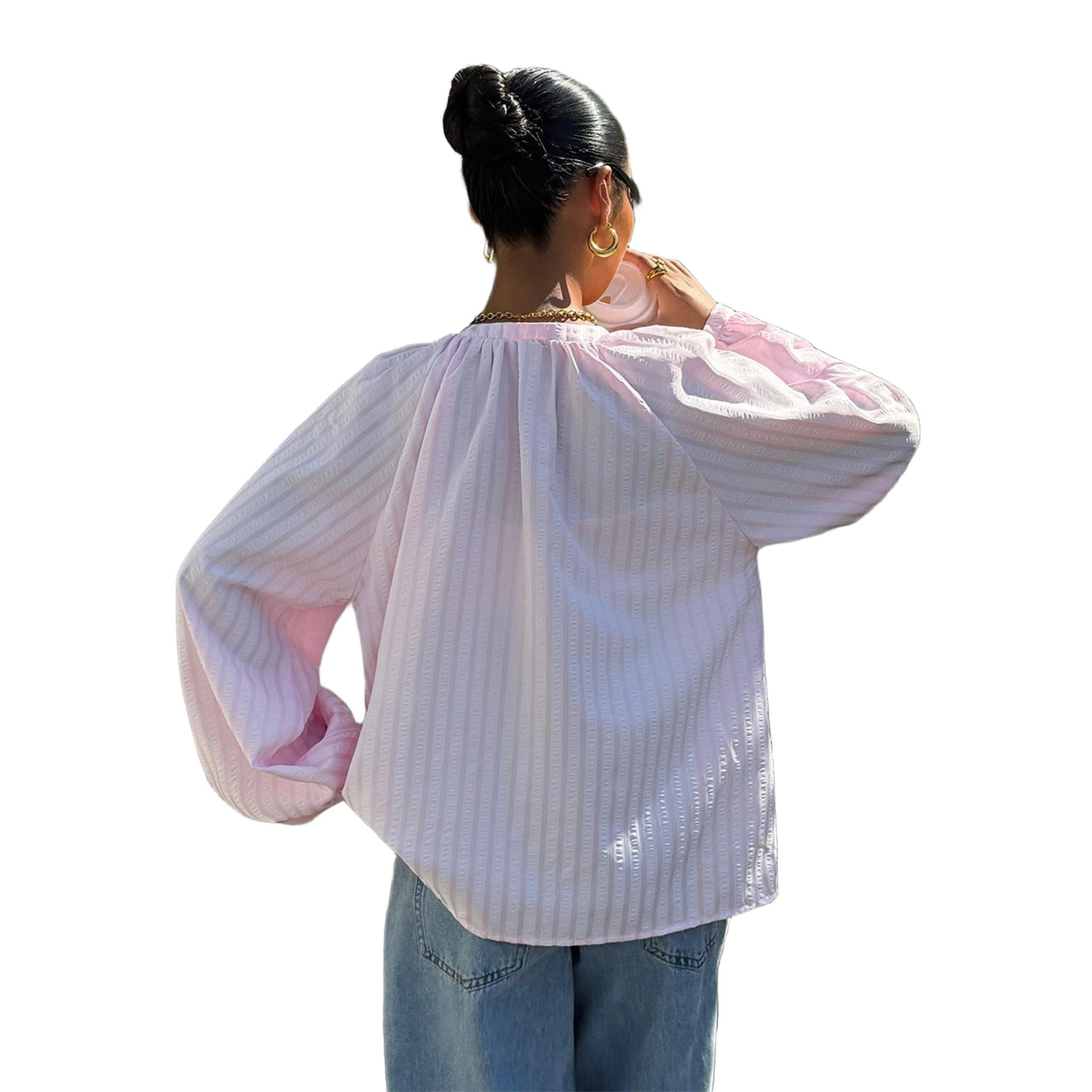 Horizon Essentials | Premium Striped Button-Up Shirt