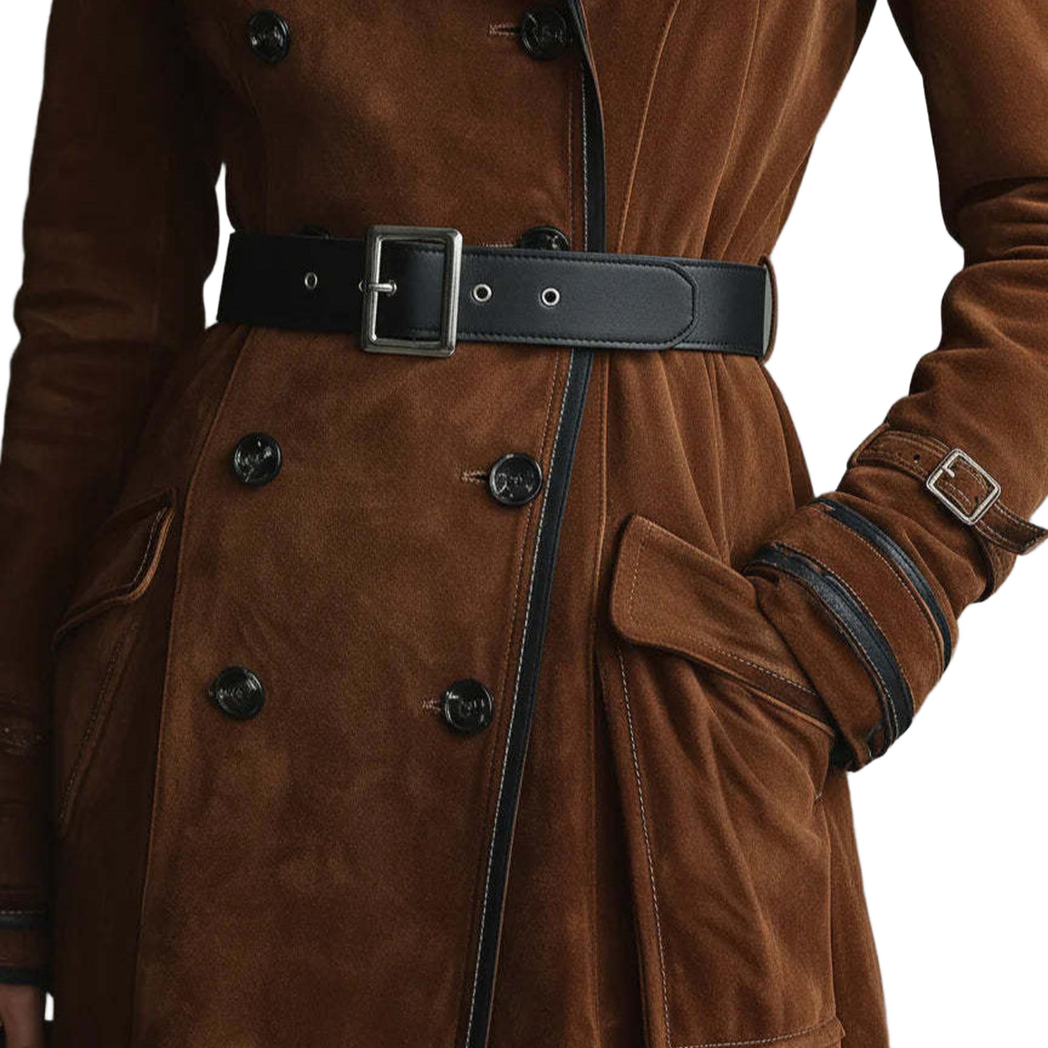 Horizon Essentials | Premium Suede Lapel Coat Winter