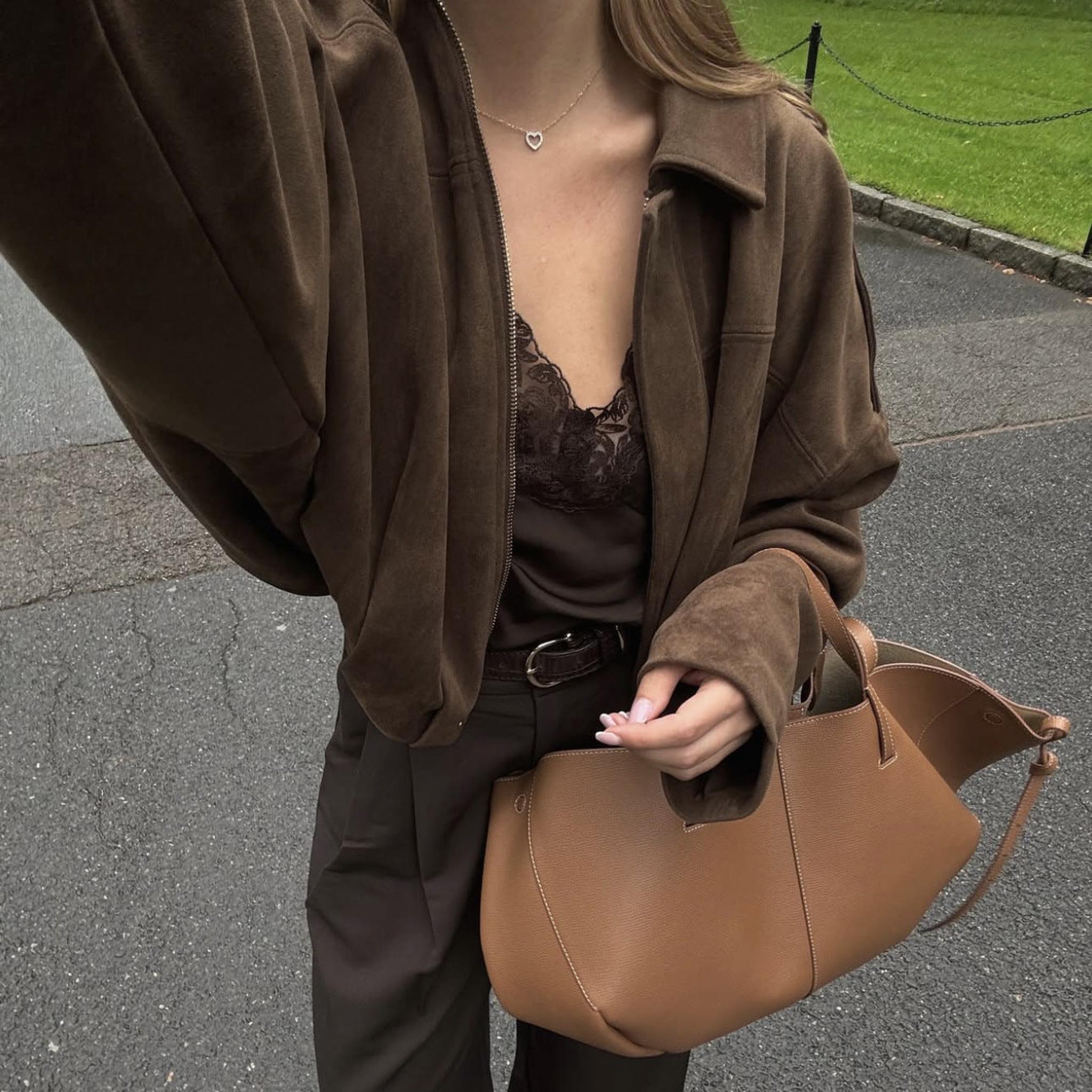 Horizon Essentials | Premium Suede Velvet Aviator Jacket