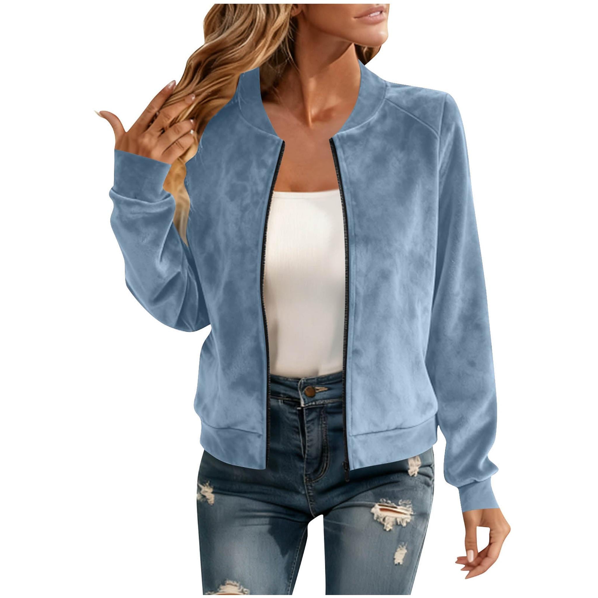 Horizon Essentials | Premium Suede Velvet Flight Jacket