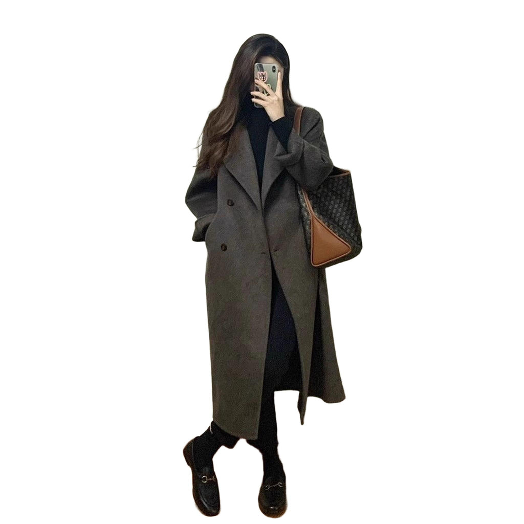 Horizon Essentials | Premium Thick Wool Mid-Length Coat