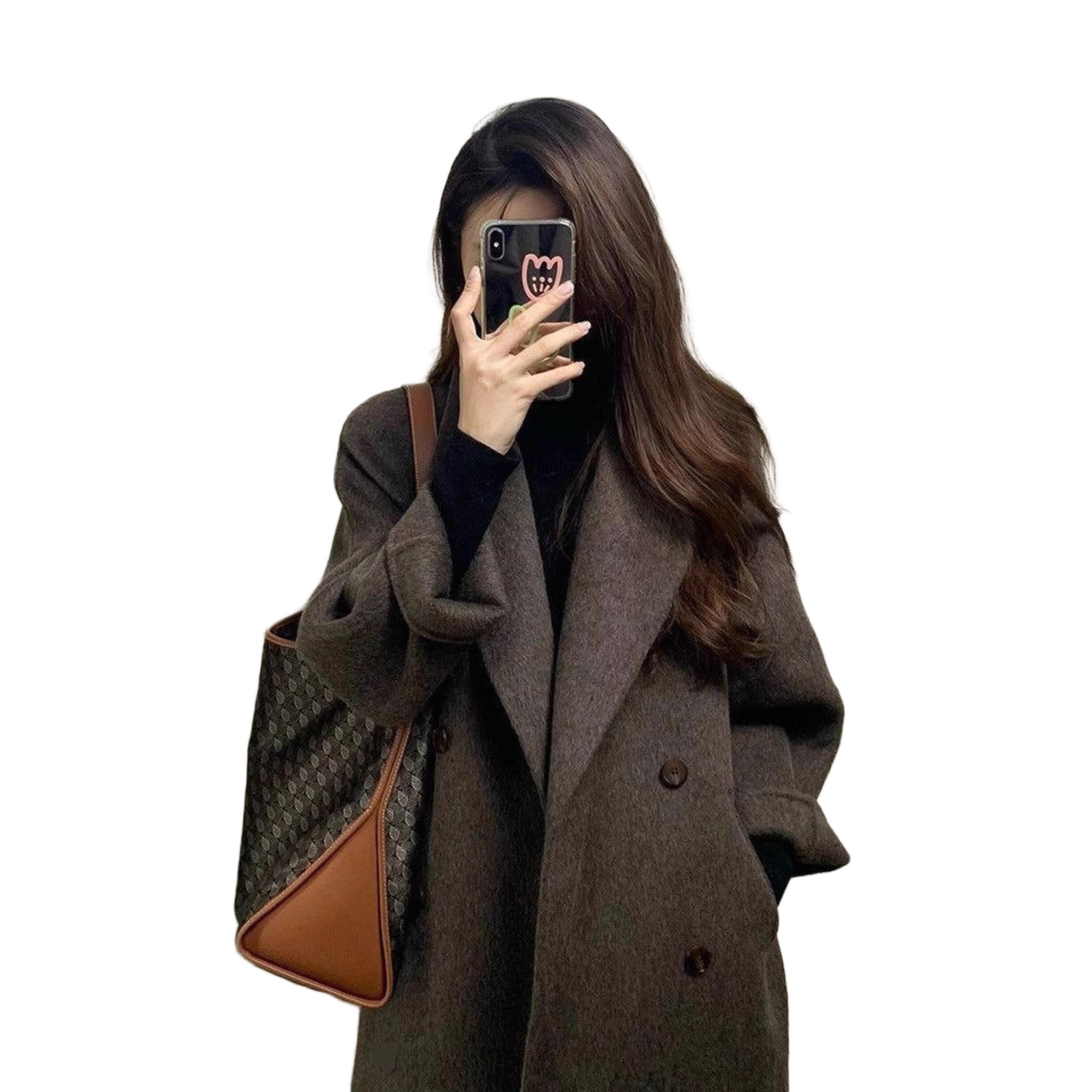 Horizon Essentials | Premium Thick Wool Mid-Length Coat