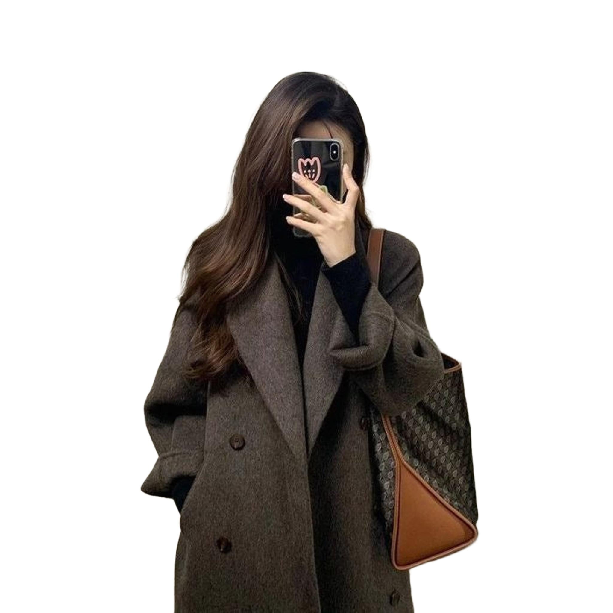 Horizon Essentials | Premium Thick Wool Mid-Length Coat