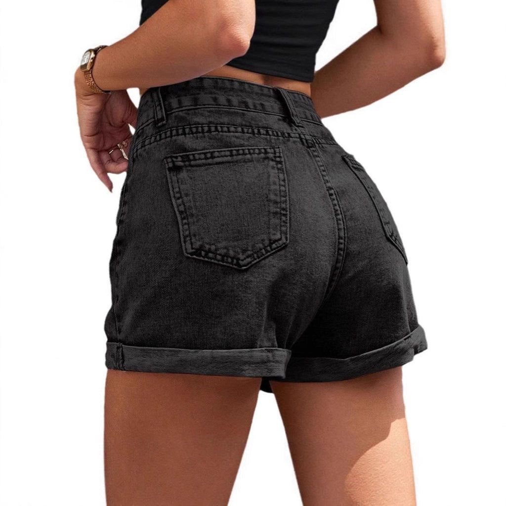 Horizon Essentials | Premium Wide-Leg Denim Shorts