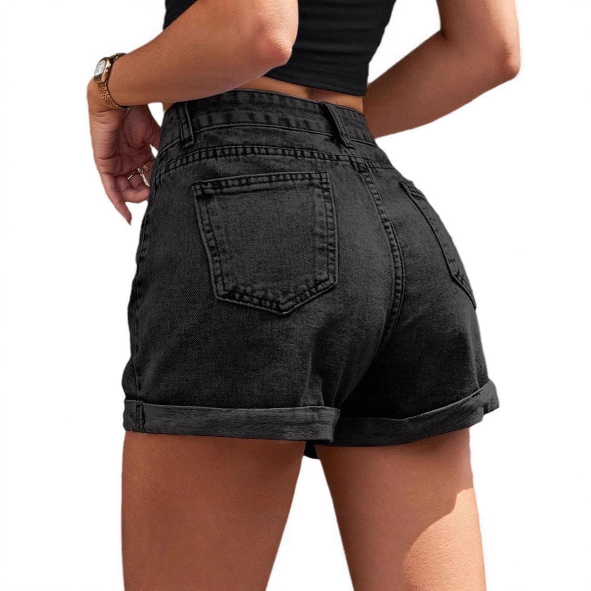 Horizon Essentials | Premium Wide-Leg Denim Shorts