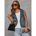 Horizon Essentials | Premium Women's Denim Vest Jacket
