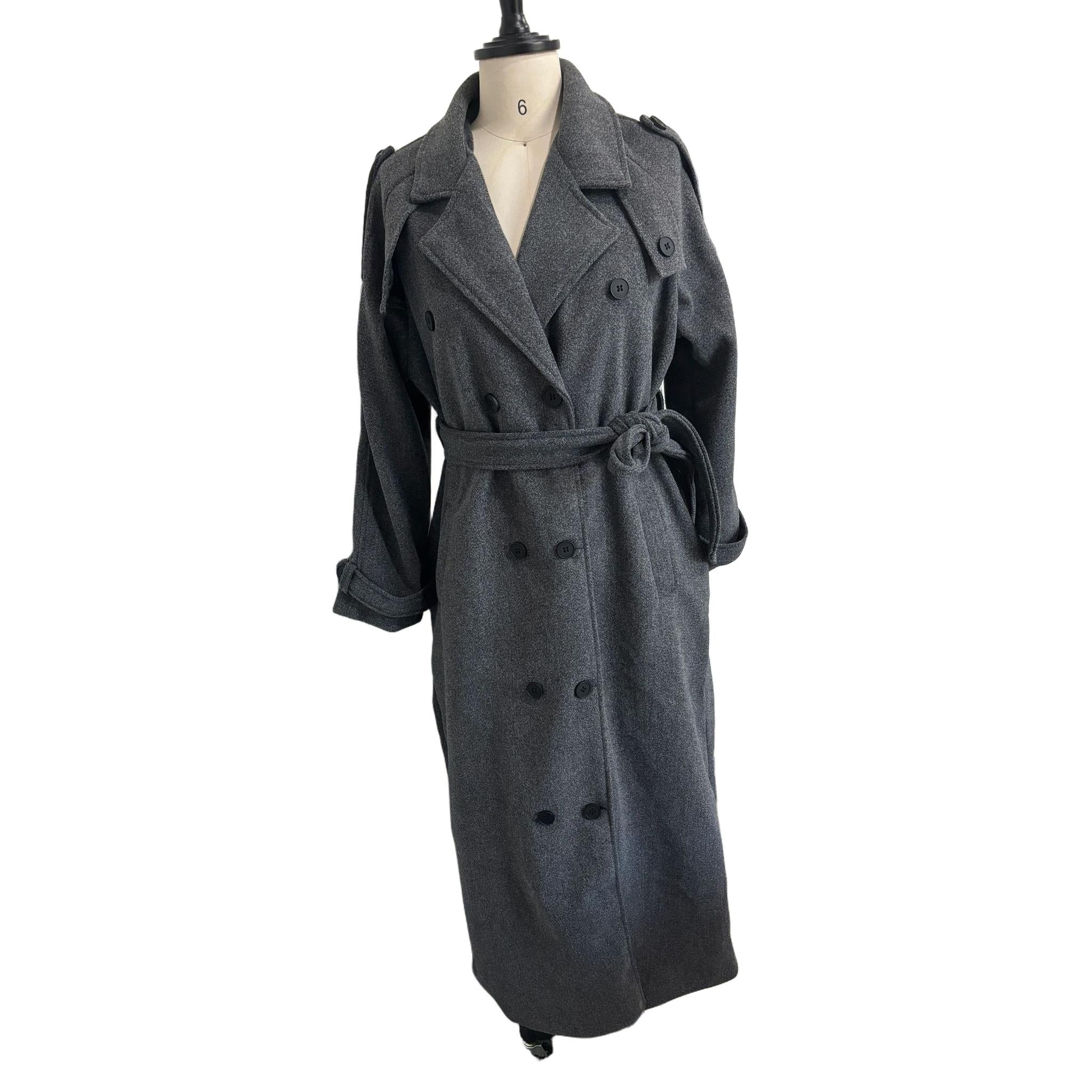 Horizon Essentials | Premium Wool Blend Long Coat