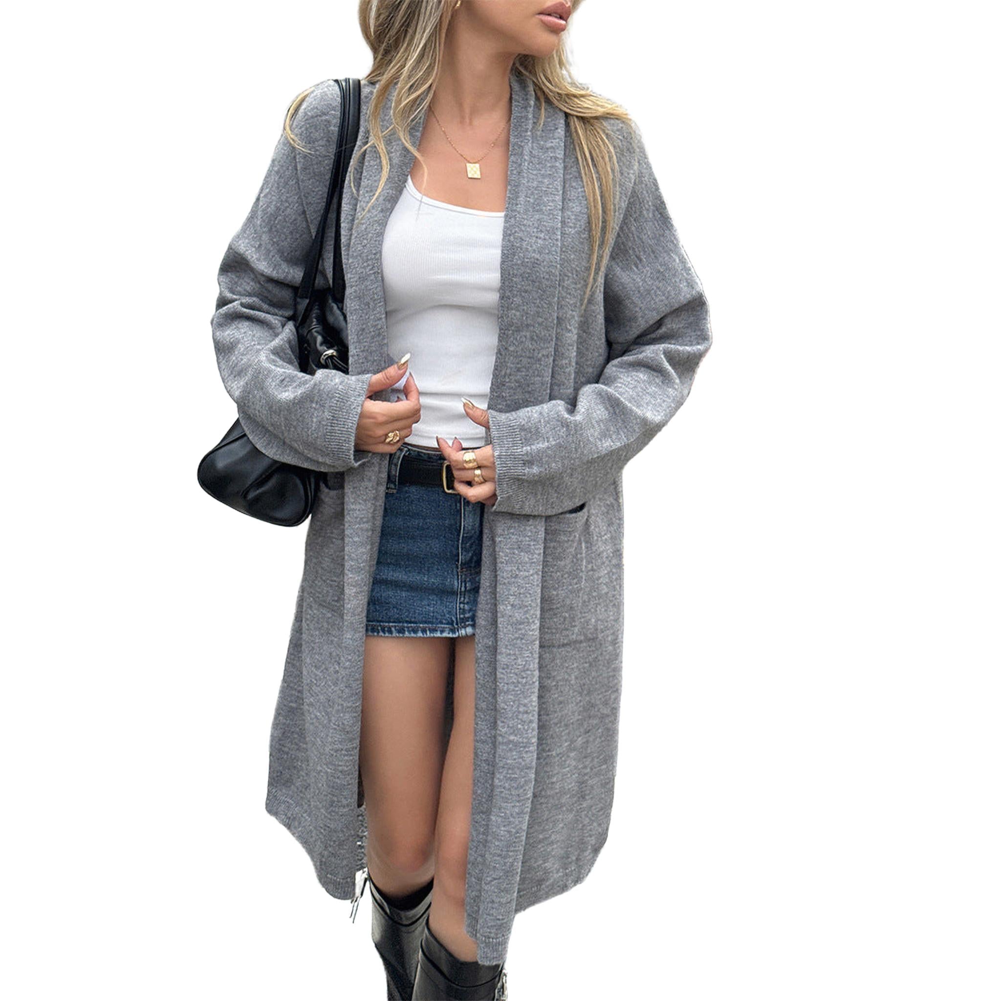 Horizon Essentials | Premium Wool Blend Long Sleeve Cardigan