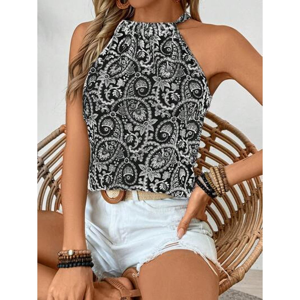 Horizon Essentials | Printed Ethnic Premium Vest Top