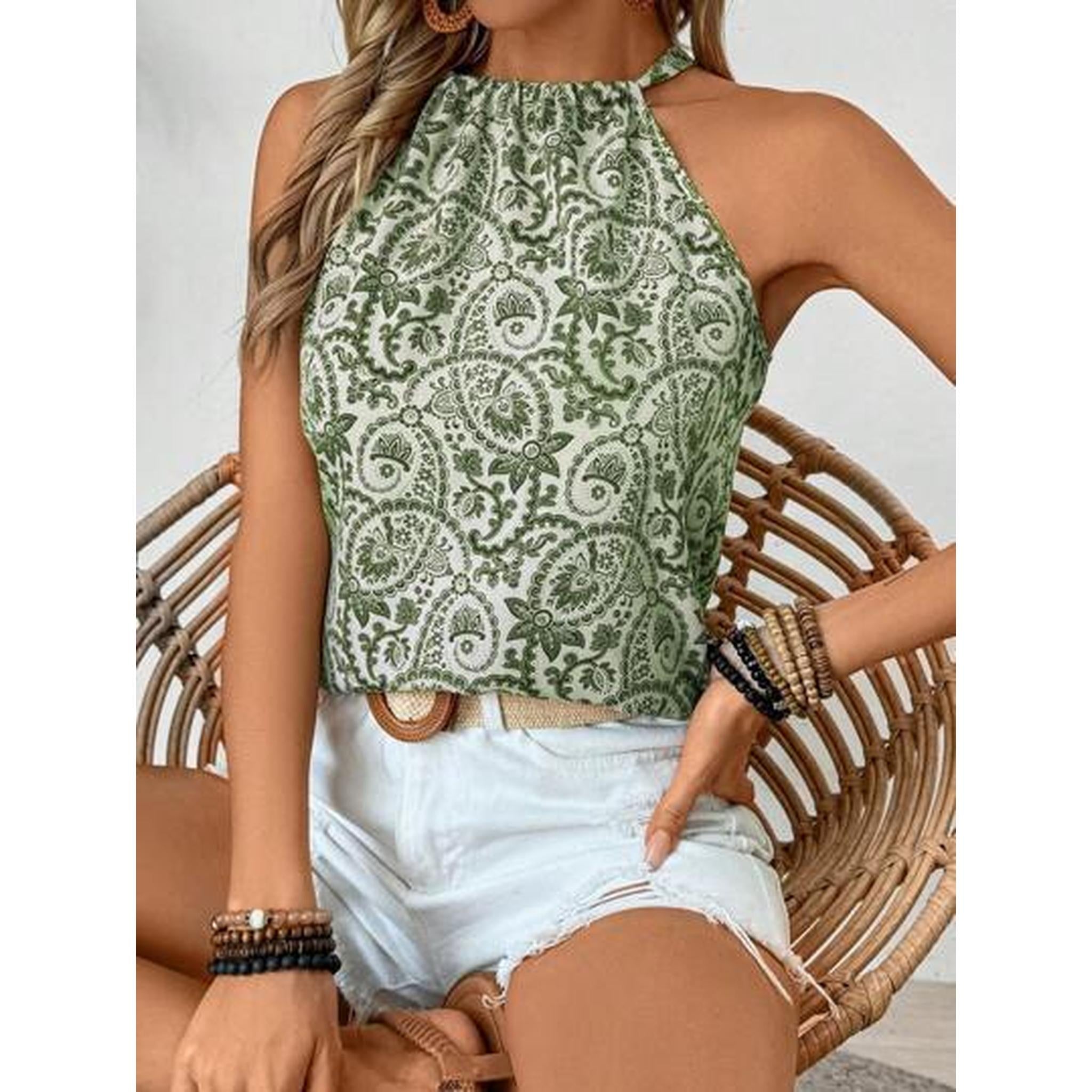 Horizon Essentials | Printed Ethnic Premium Vest Top
