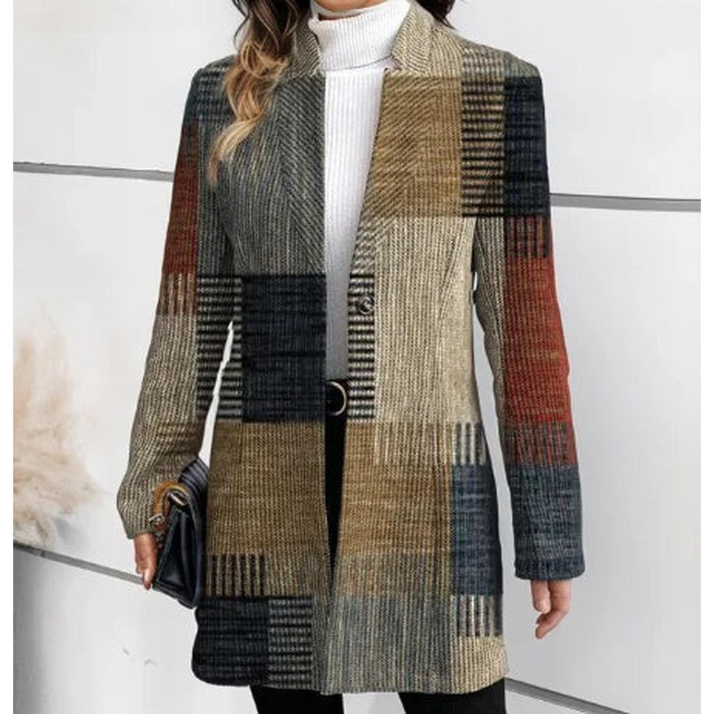 Horizon Essentials | Printed Mid-Length Premium Windbreaker Jacket