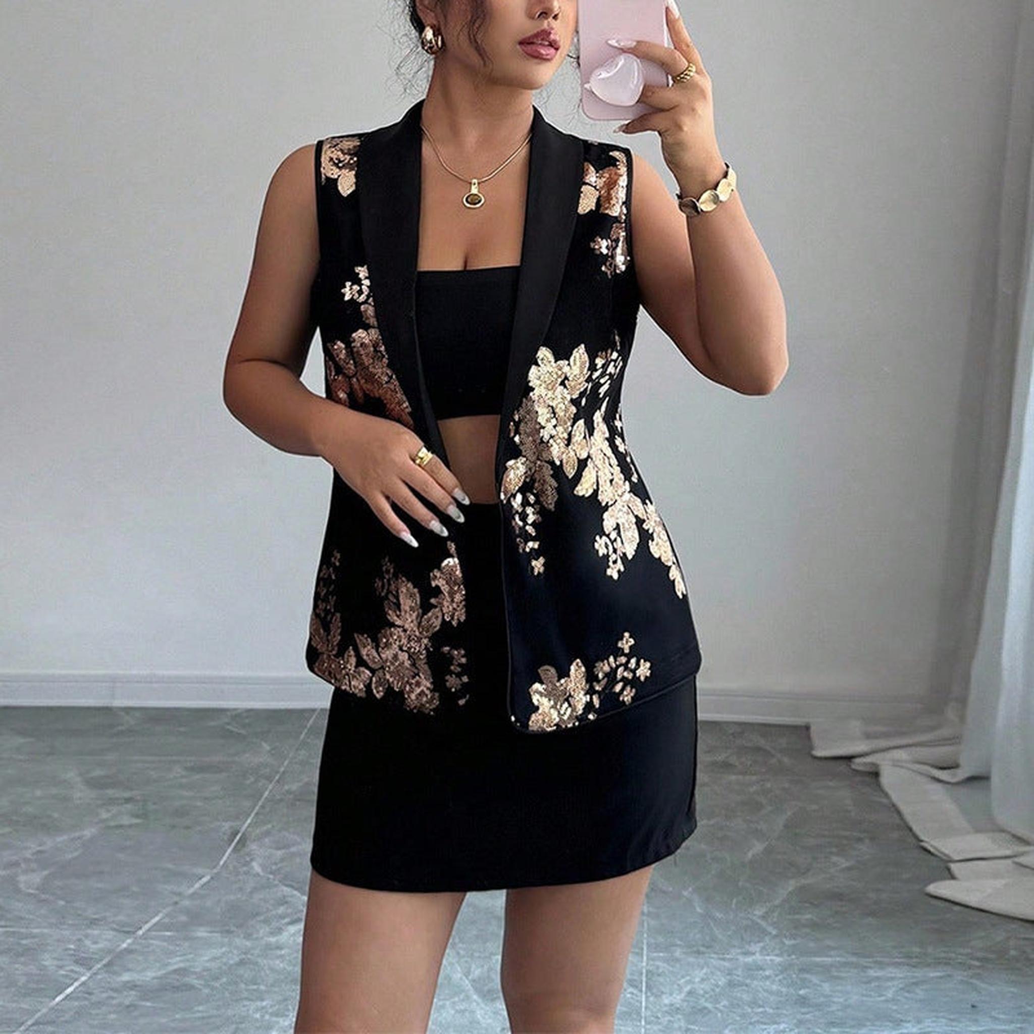 Horizon Essentials | Printed Sleeveless Vest Top Women