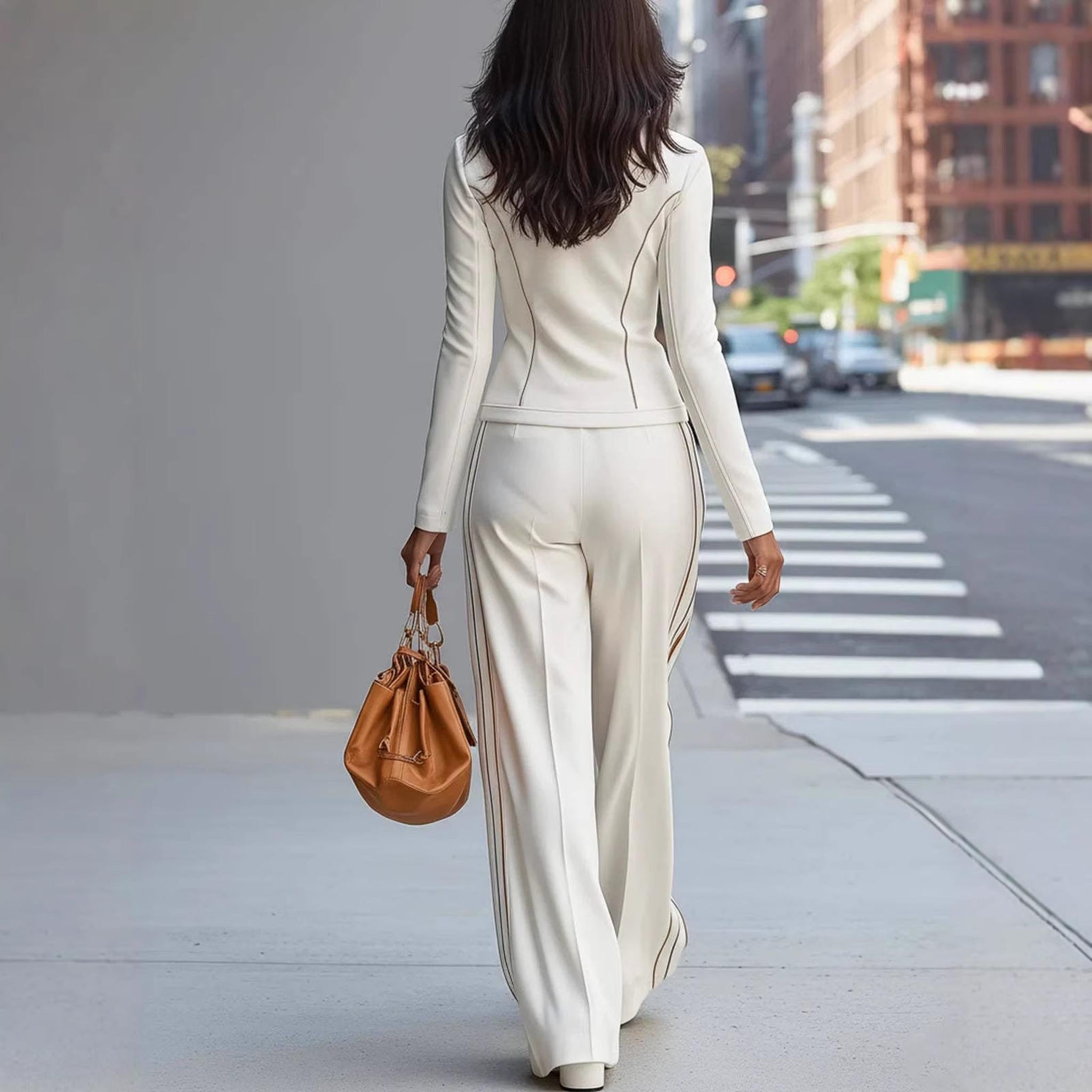 Horizon Essentials | Rayon Slim-Fit Casual Athletic Set