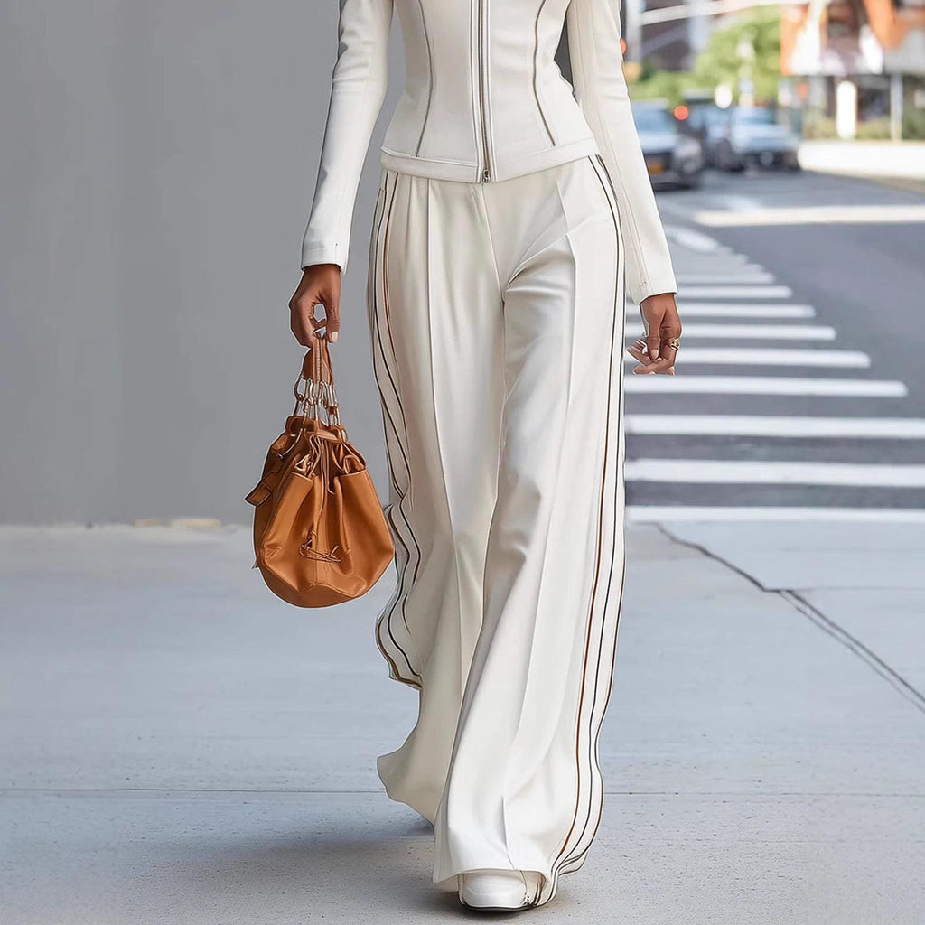 Horizon Essentials | Rayon Slim-Fit Casual Athletic Set