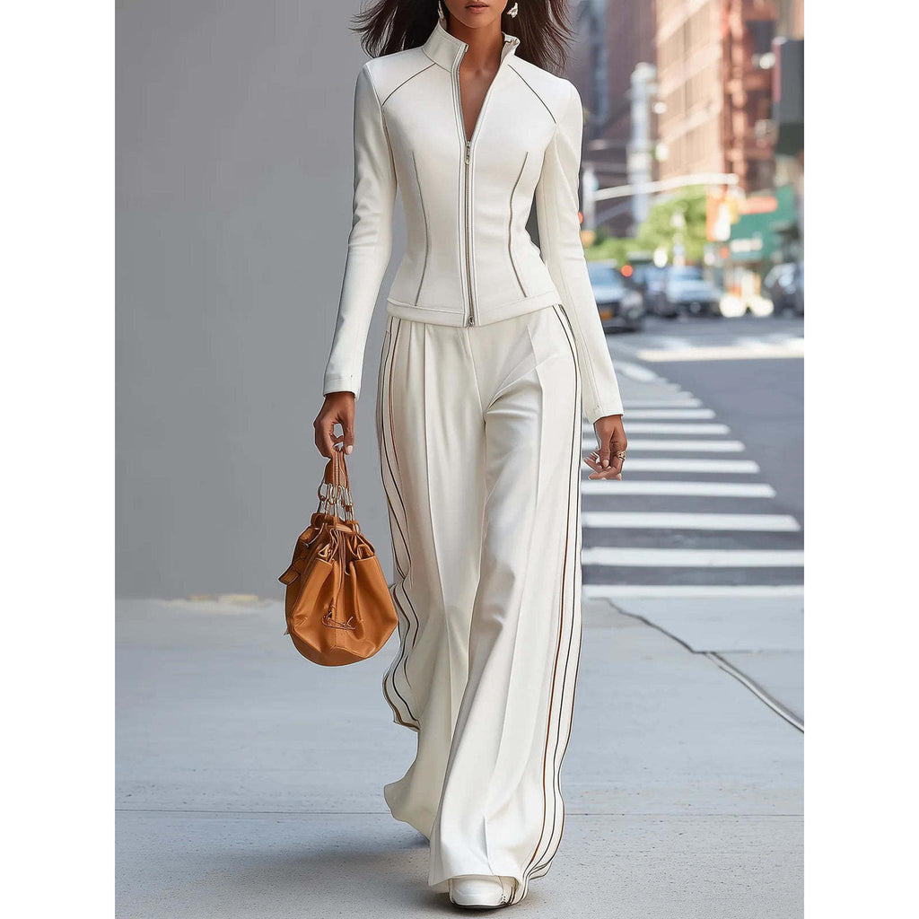 Horizon Essentials | Rayon Slim-Fit Casual Athletic Set