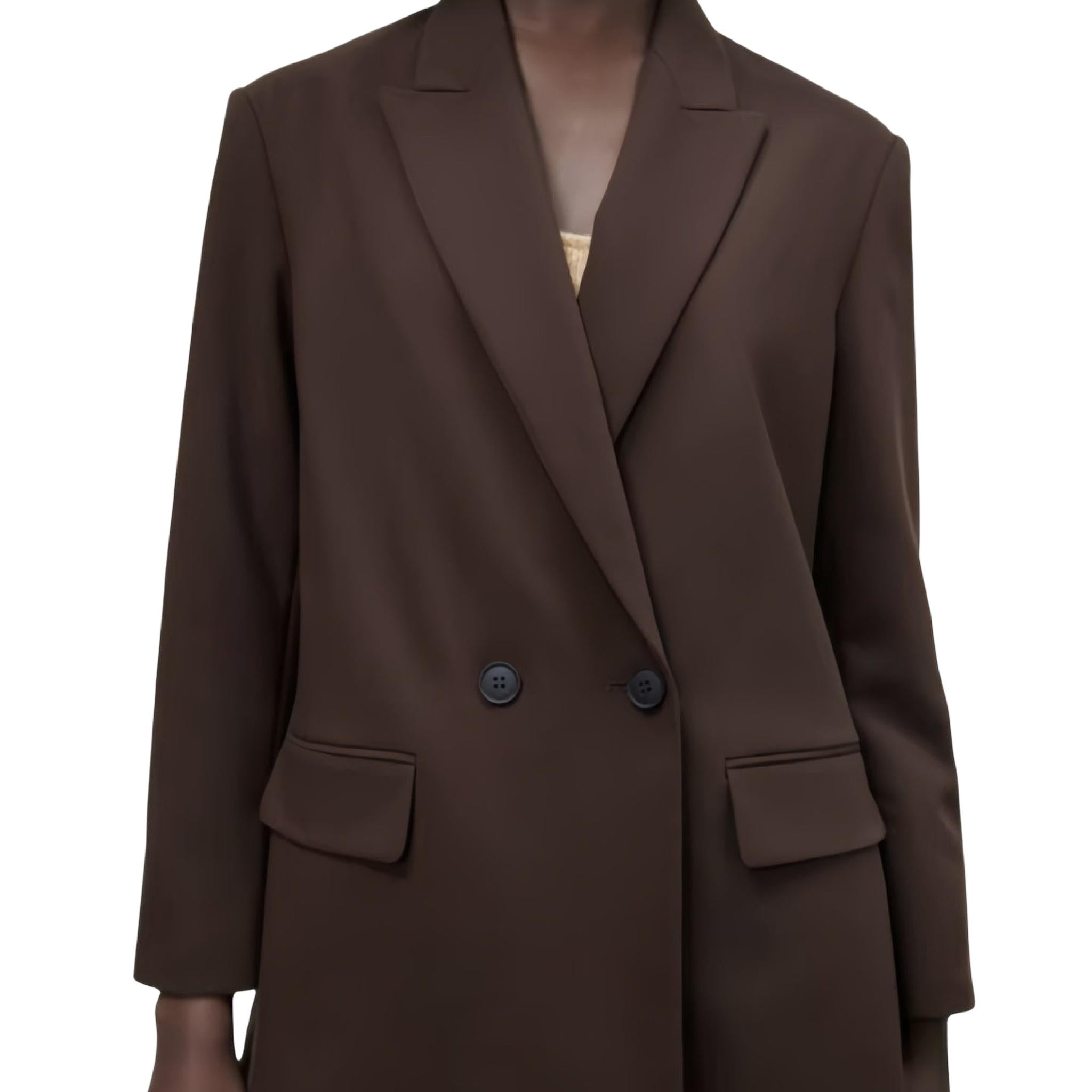 Horizon Essentials | Relaxed Fit Double-Breasted Coat