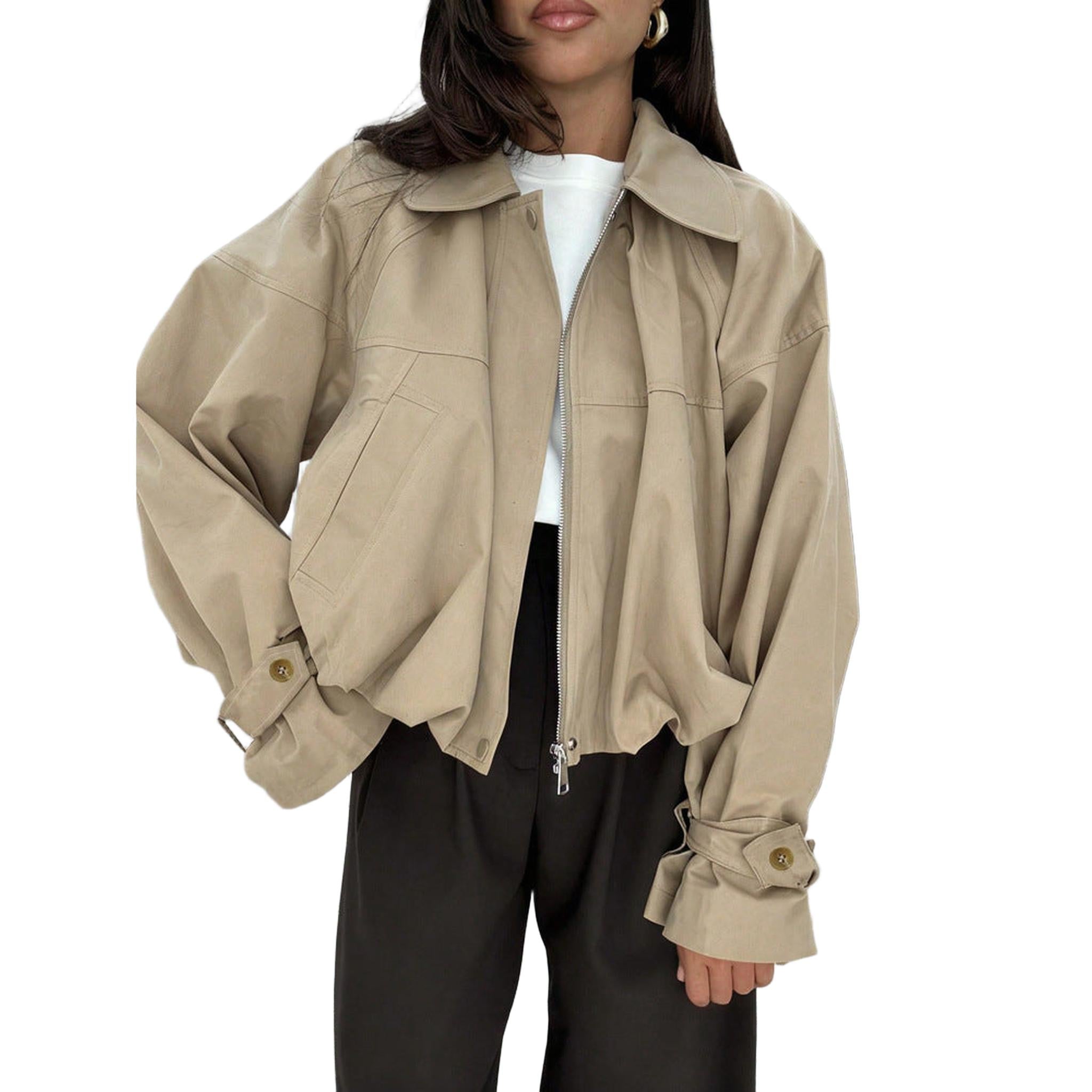 Horizon Essentials | Relaxed Fit Premium Khaki Blazer