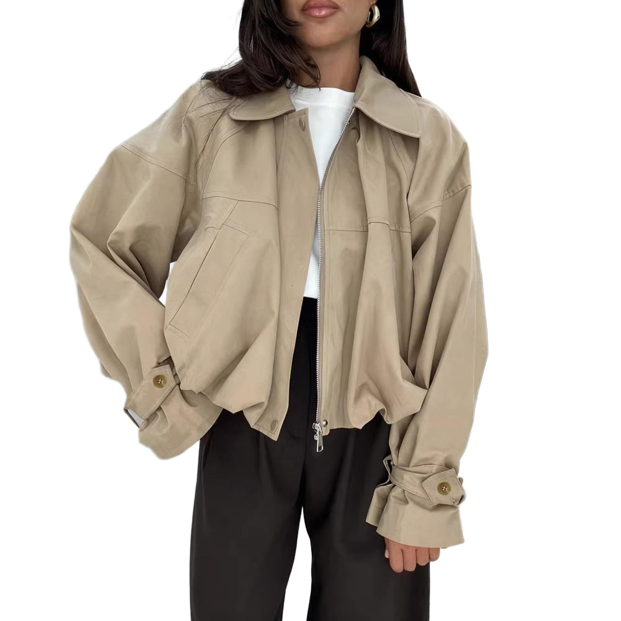 Horizon Essentials | Relaxed Fit Premium Khaki Blazer