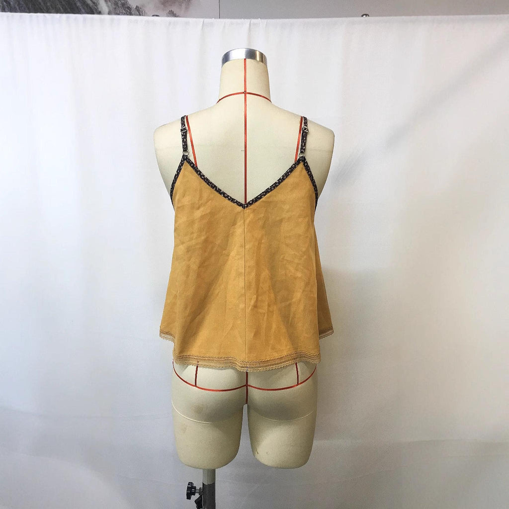 Horizon Essentials | Retro Chinese Style Suspender Camis