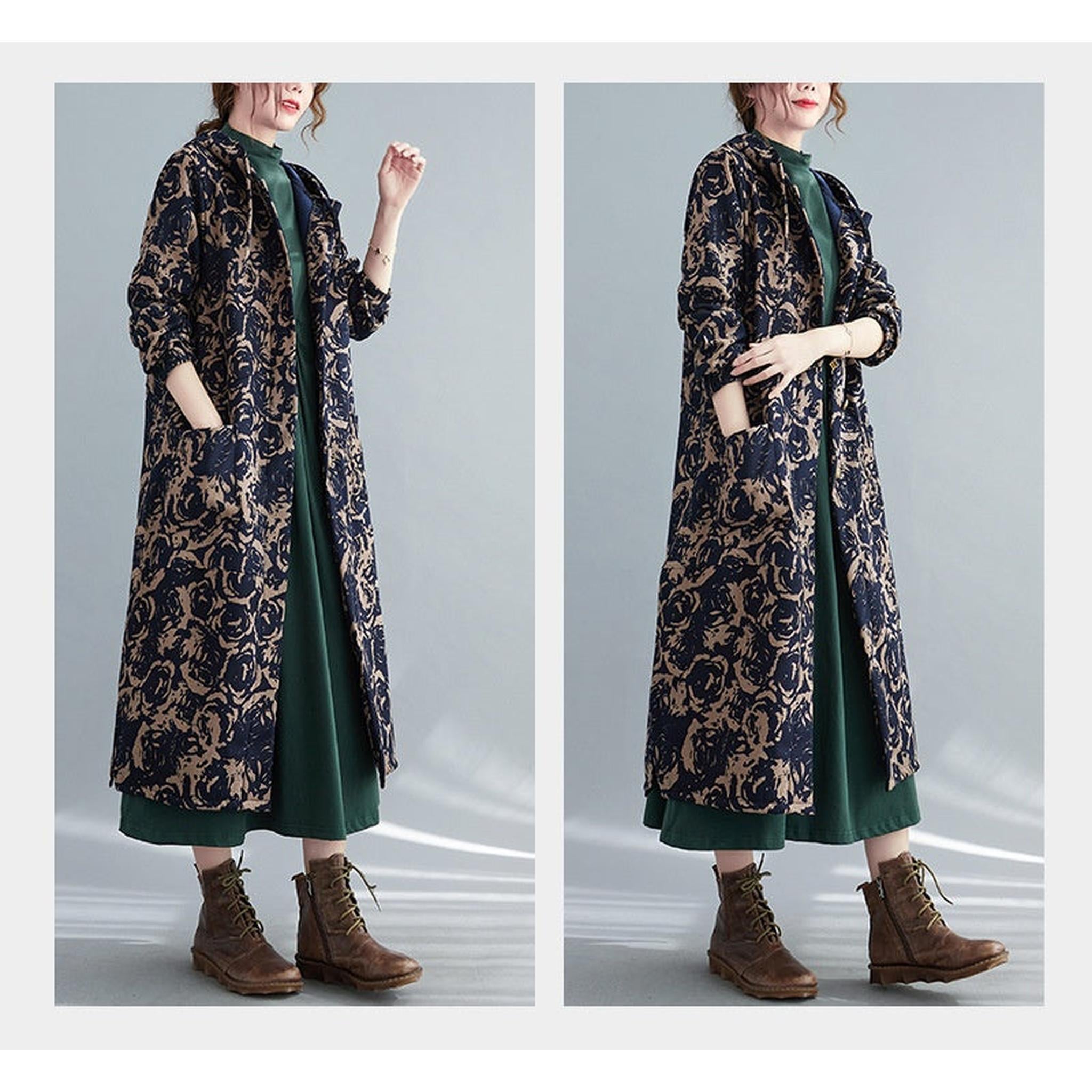 Horizon Essentials | Retro Cotton Linen Premium Coat